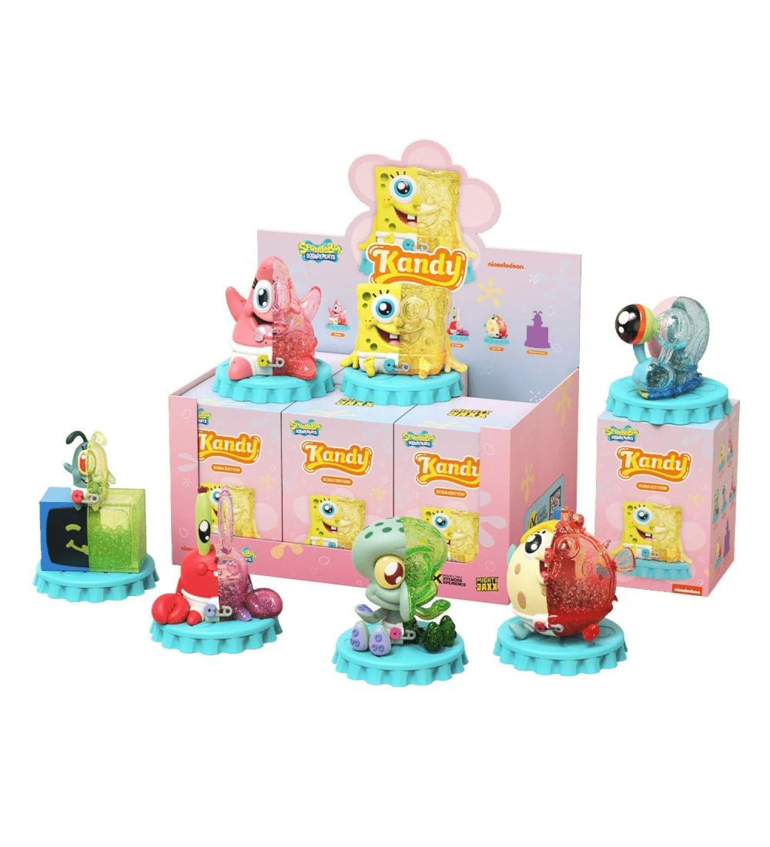 Kandy x Sanrio pr sentoir Blind Box Kandy x Jason Freeny Collection Spongebob (Soda Edition)(6)