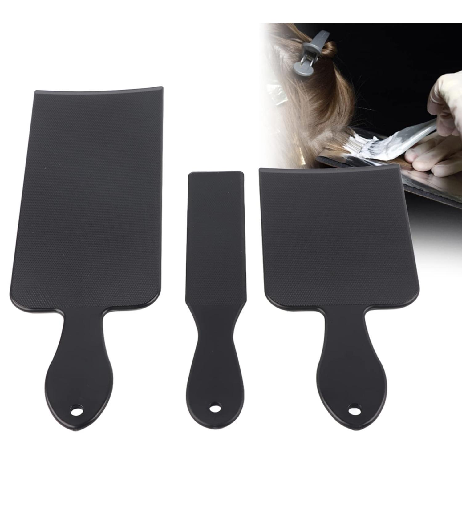 3PC Hair Highlighting Board Set - Balayage & Color Paddle for Salon Use | Large Medium Small Sizes - Perfect for Bleached Hair Applications - Buy Online on SooperMarket.com