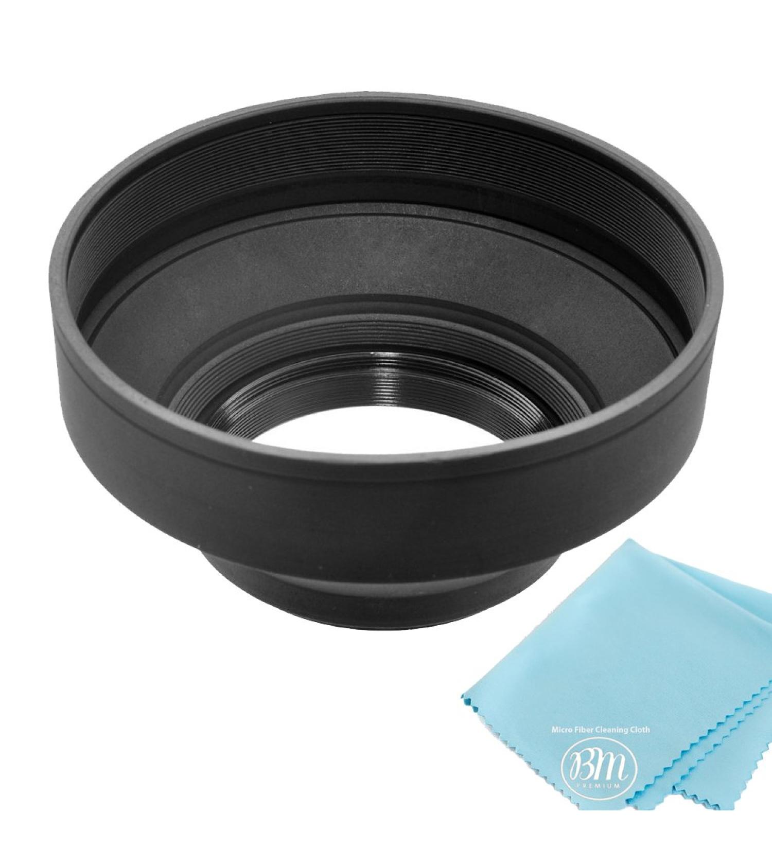 77mm Soft Lens Hood for Nikon COOLPIX P1000 - Improve Image Quality - Buy Online on SooperMarket.com