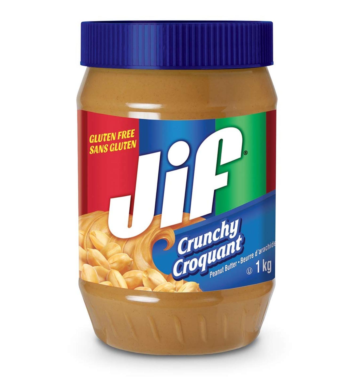 Jif Crunchy Creamy Peanut Butter Smooth & Creamy Texture No Stir 1kg Jar Crunchy 1 kg (Pack of 1) - Buy Online on SooperMarket.com