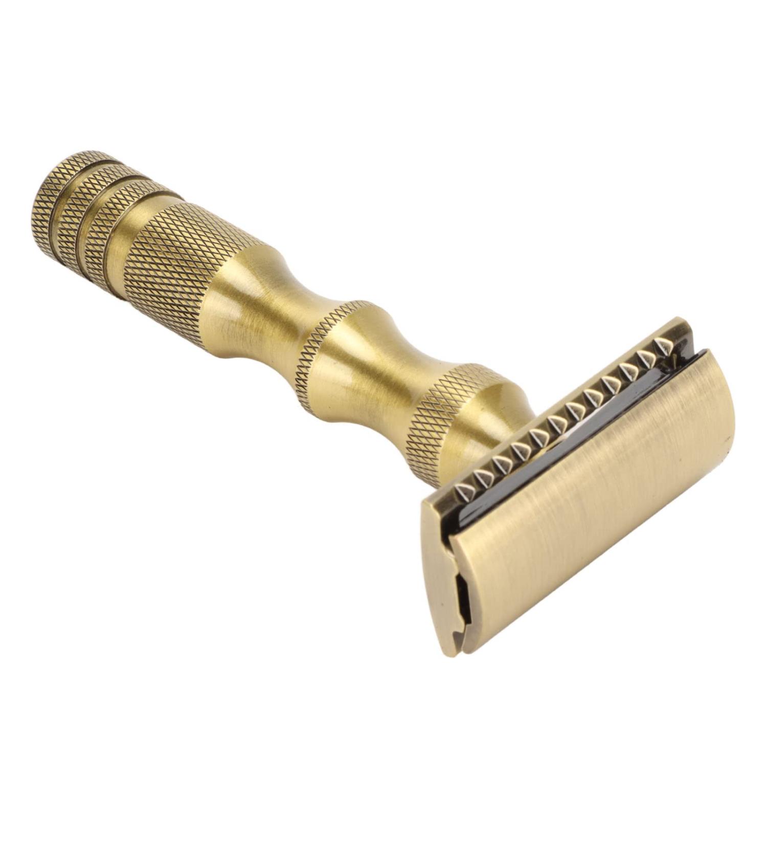 Pilipane Double Edge Safety Razors | Long Handle Reusable Metal Razor for a Clean Shave - Perfect for All Users - Buy Online on SooperMarket.com
