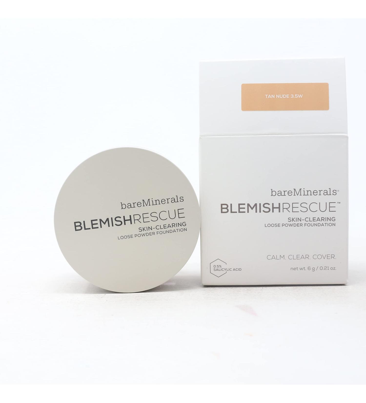 Bareminerals Blemish Rescue Skin-Clearing Loose Powder Foundation 6g (Tan Nude 3.5W)