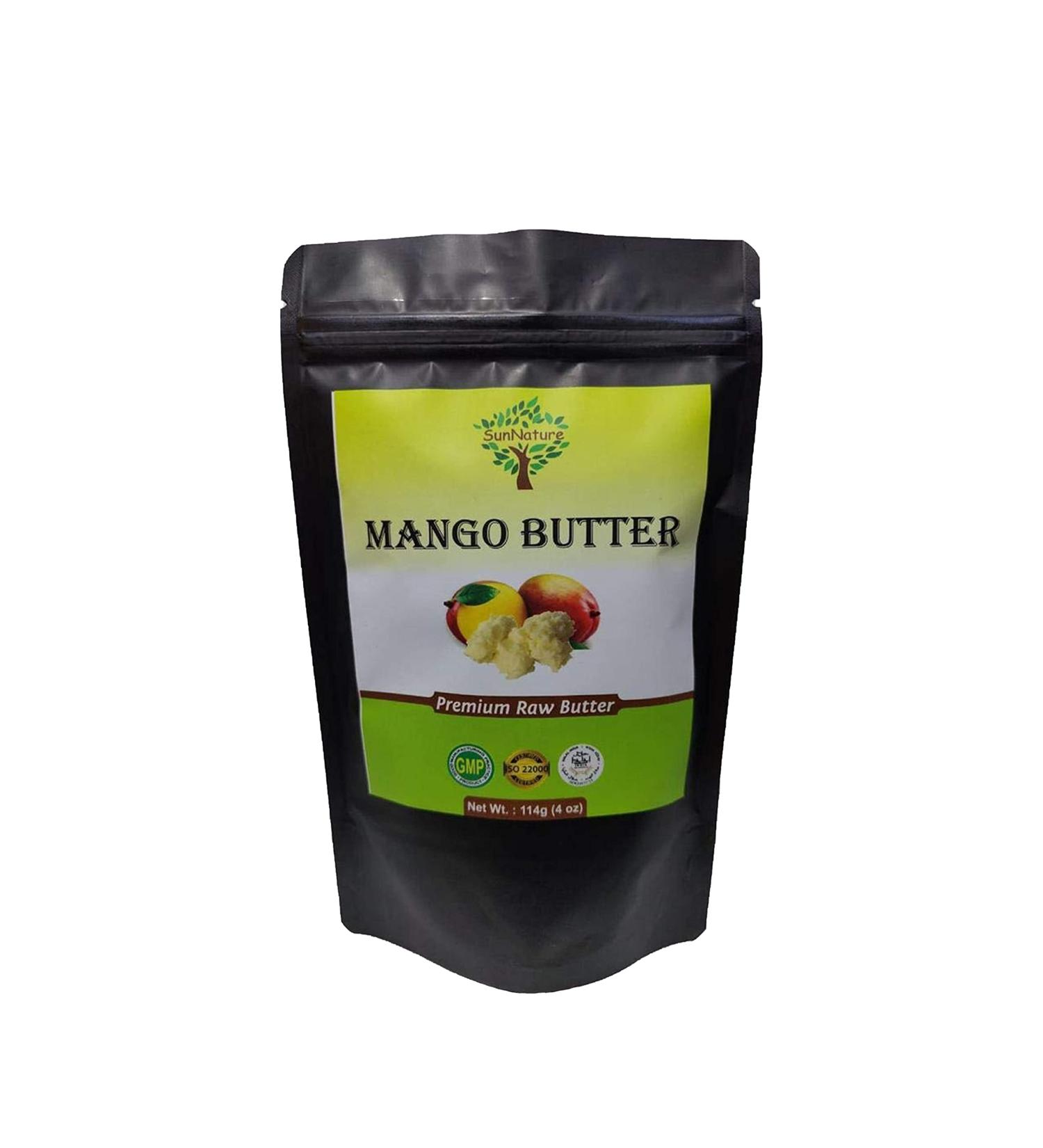 SunNature 100% Pure Mango Butter - Substitute Shea Butter for Soap and Lotion - Moisturizing, Scent-Free, Hexane-Free (4 Oz) - Buy Online on SooperMarket.com