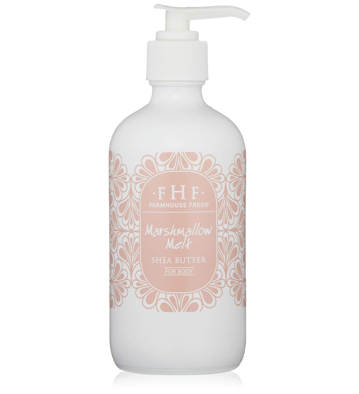 FarmHouse Fresh Marshmallow Melt Shea Butter Body Cream - Nourishing 8 Fl Oz for Soft Hydrated Skin | International Shipping Available - Buy Online on SooperMarket.com