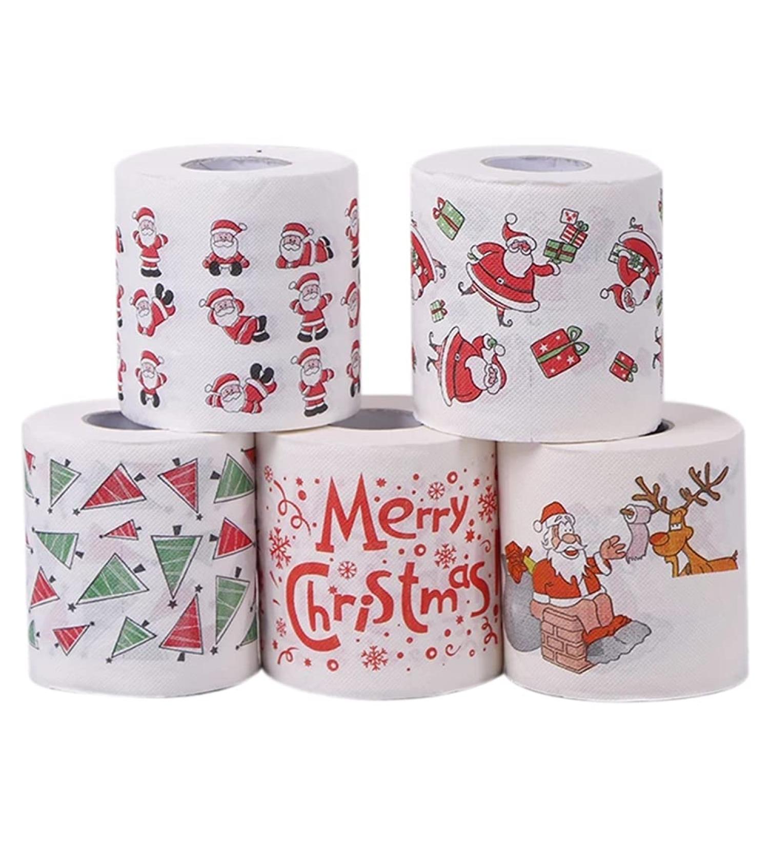 Dacvgog 5 Styles Paper Tissue Paper Towels Xmas Office Room Paper 5 - Buy Online on SooperMarket.com