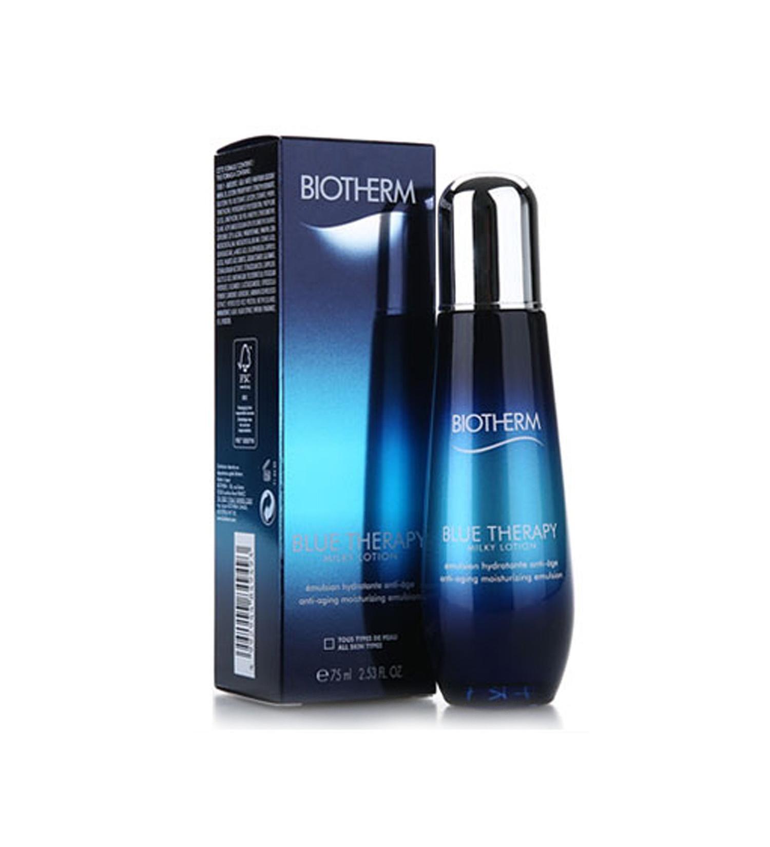 Biotherm Blue Therapy Milky Lotion Anti - Aging Moisturising Emulsion 75ml