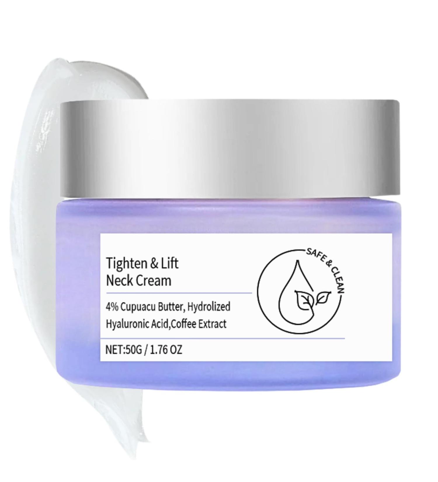 50ml Neck Firming Cream - Tighten&Lift Neck Cream Firming Neck Cream Tightening Lifting Sagging Skin Neck Tightening Creams Anti Wrinkle Smoothes Skin Tightening And Repair Decolletage Cream - Buy Online on SooperMarket.com