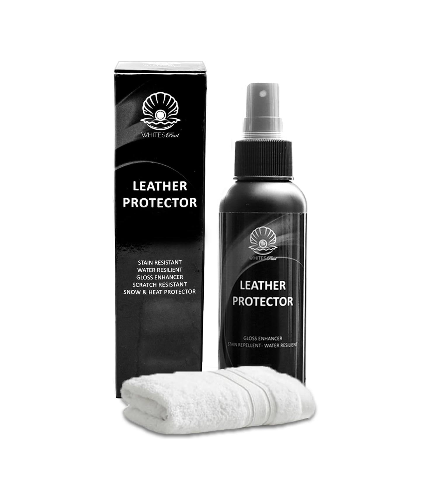 Premium Leather Protector Spray | Waterproof & Stain Resistant for Shoes Bags Car Seats & Upholstery - Buy Online on SooperMarket.com