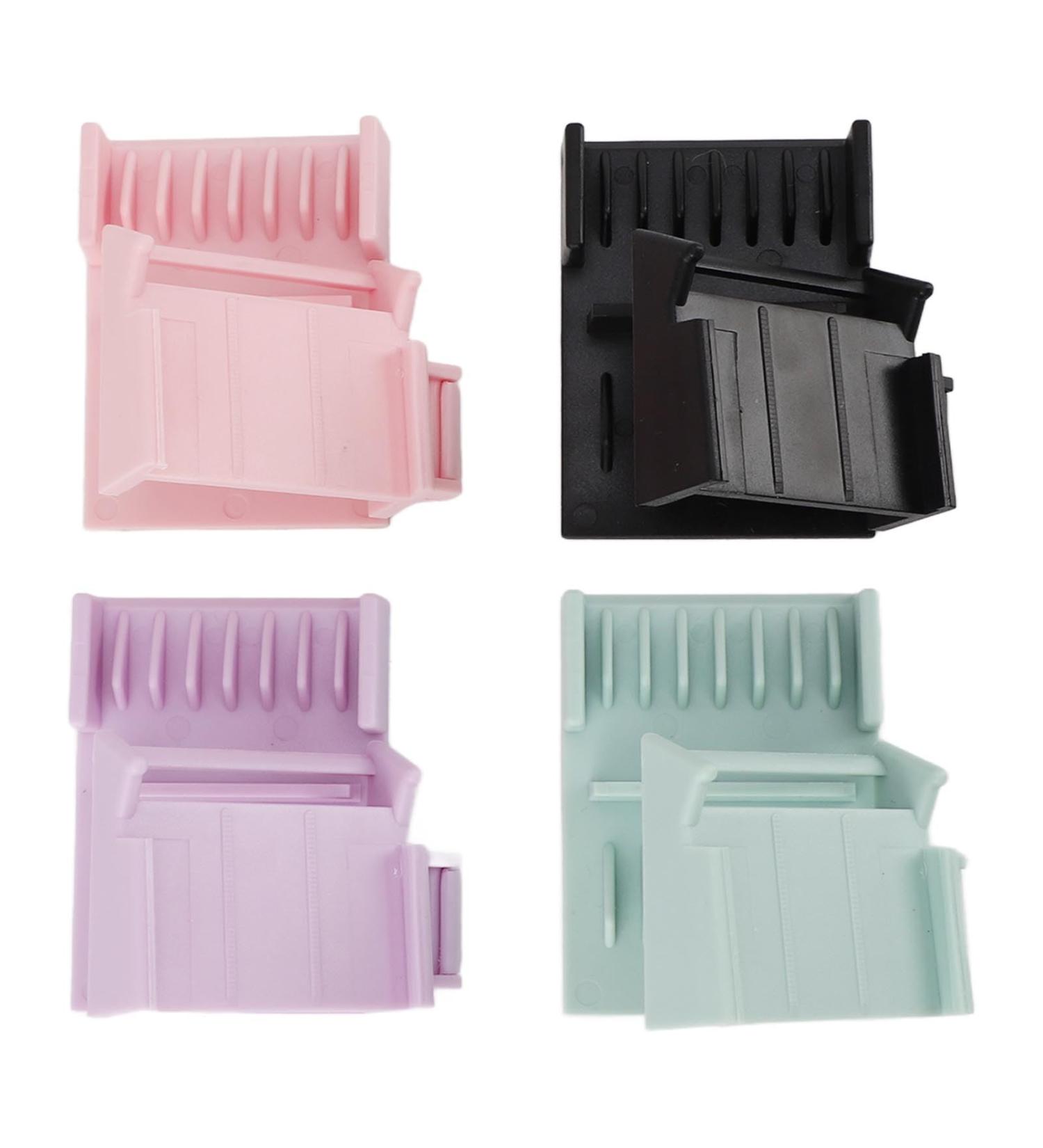 Professional Hair Clipper Guards Guides Coded Cutting Guides with Positioning Comb 4 Colors Nozzle Guide Comb Removing Split Ends Hair Clipper Guards Accessories - Buy Online on SooperMarket.com