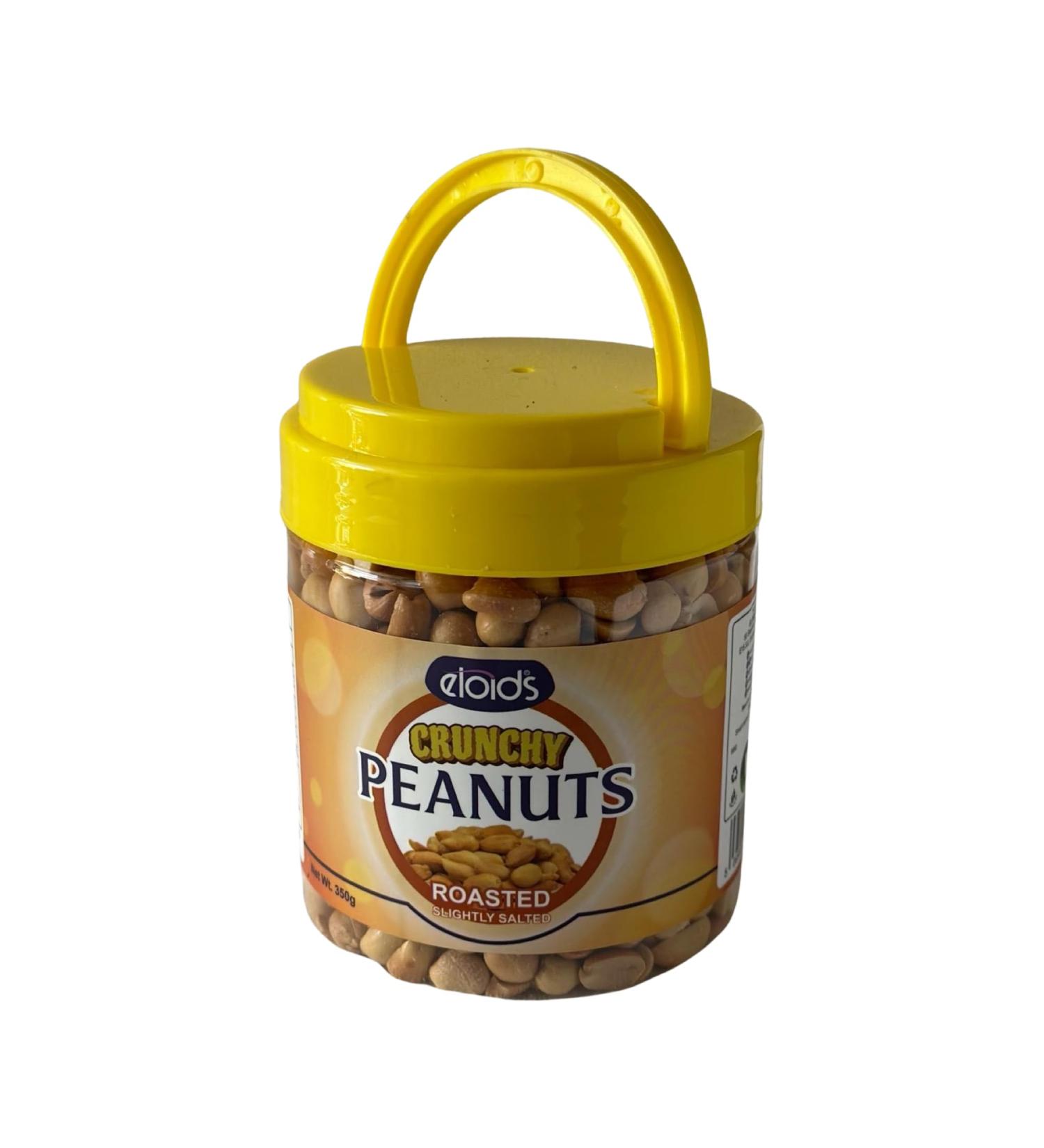 ELOIDS ROASTED PEANUTS (CRUNCHY & SLIGHTLY SALTED) - 350g