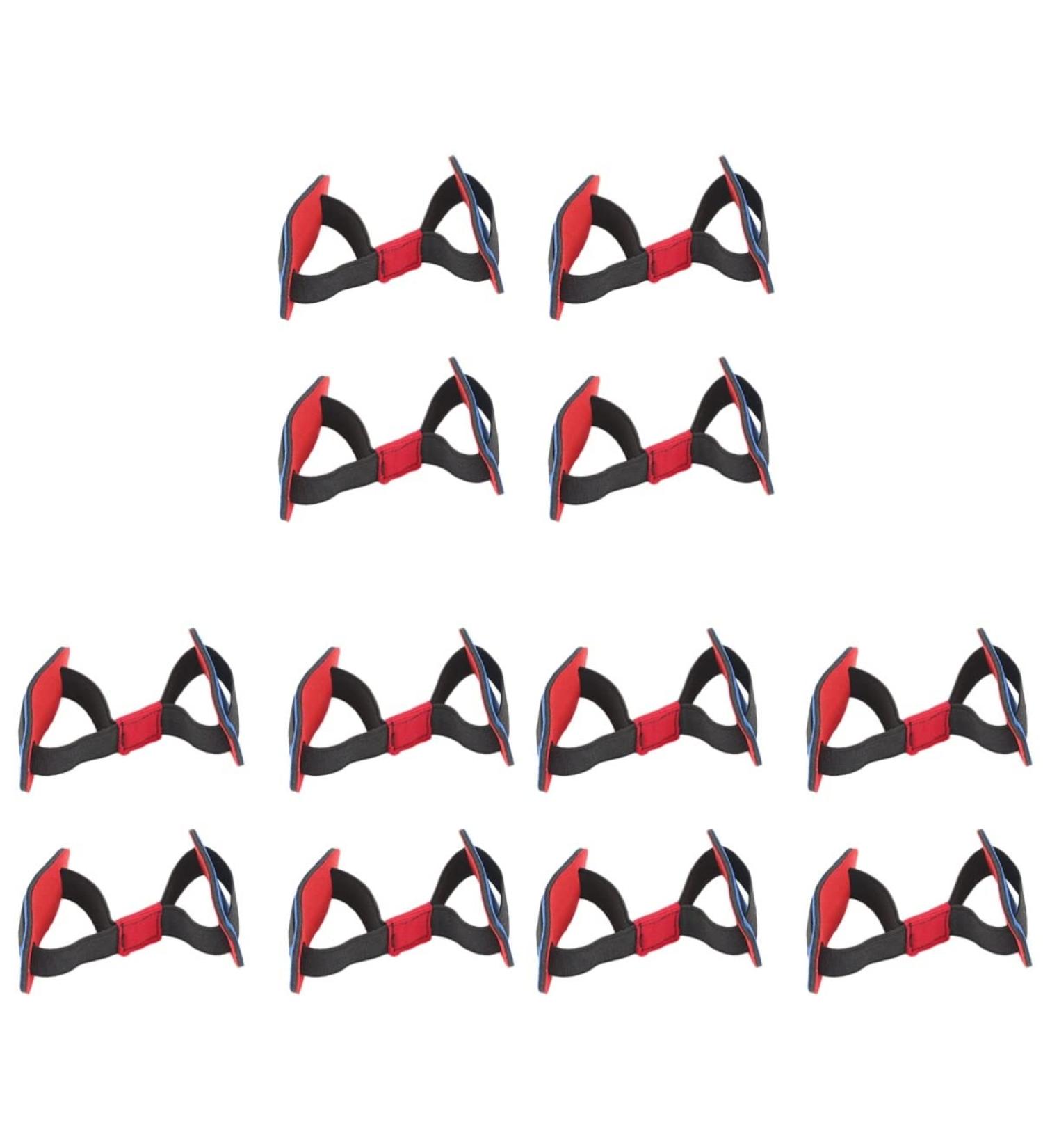 Healeved Clip Board 12pcs Toe Alignment Stretchers for Hallux Valgus with Blue Belt - Men's Foot Corrector Tool - Elastic Bunion Corrector and Toe Straightener Braces (Blue x3pcs) - Buy Online on SooperMarket.com