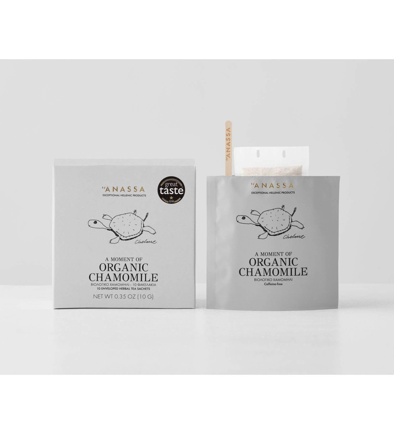 A Moment of Organic Chamomile 10 Herbal Tea Sachets - Buy Online on SooperMarket.com