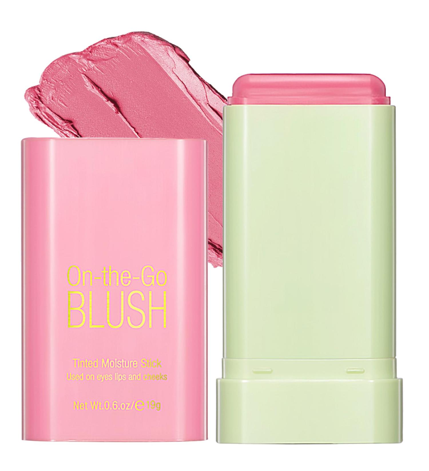Beautfave 3-in-1 Cream Blush Stick Waterproof & Lightweight Blush for Lip, Cheek, and Eye Pink - Buy Online on SooperMarket.com