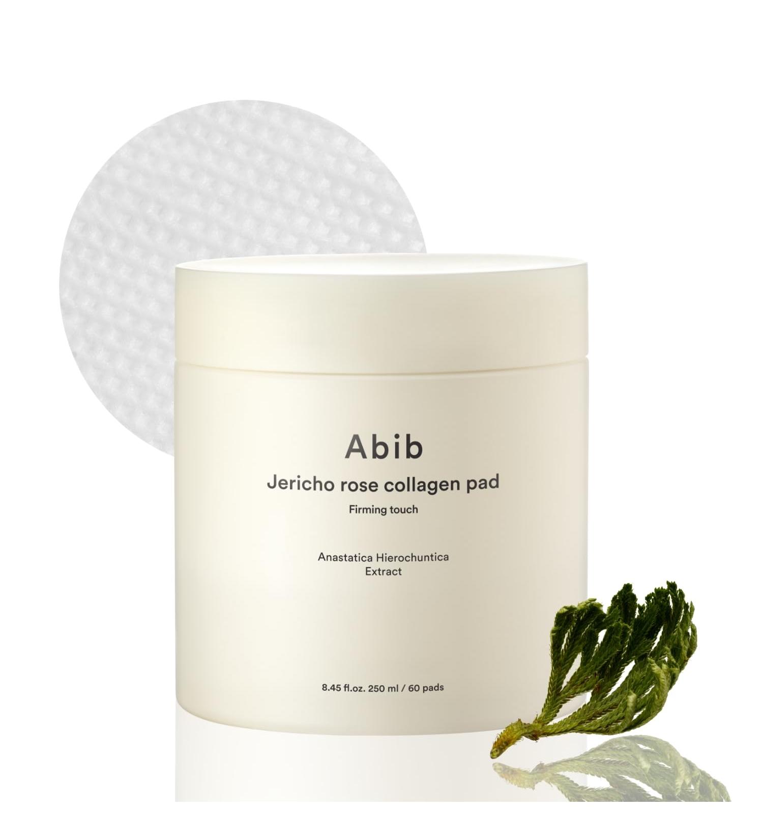 Abib Jericho Rose Collagen Pad - 60 Firming Toner Pads with Hydrating Collagen Extract for Radiant Skin | International Shipping Available - Buy Online on SooperMarket.com