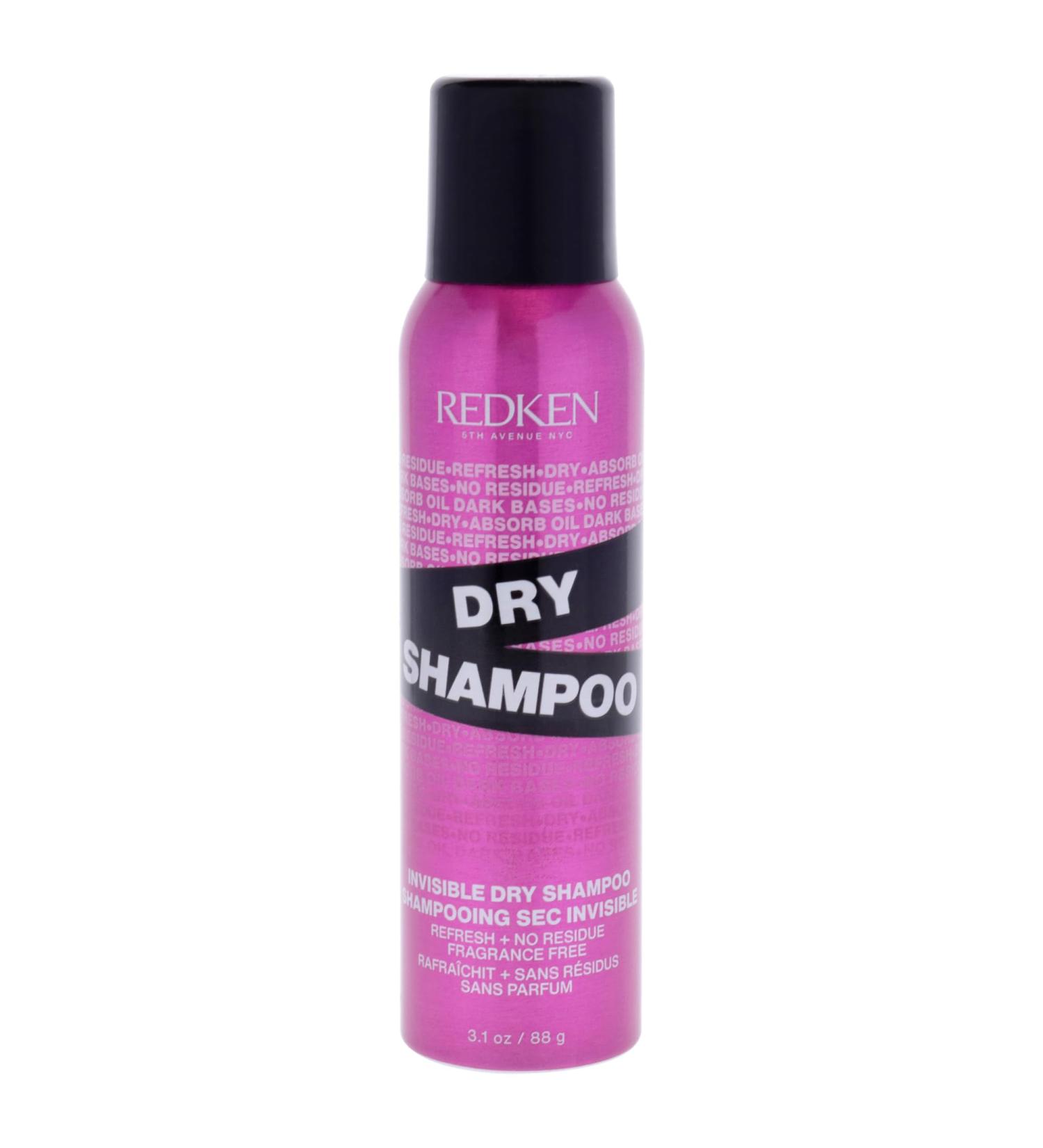 Buy Redken Invisible Dry Shampoo - Lightweight Residue-Free Fragrance-Free for All Hair Types | 3.1 Oz - International Shipping Available - Buy Online on SooperMarket.com