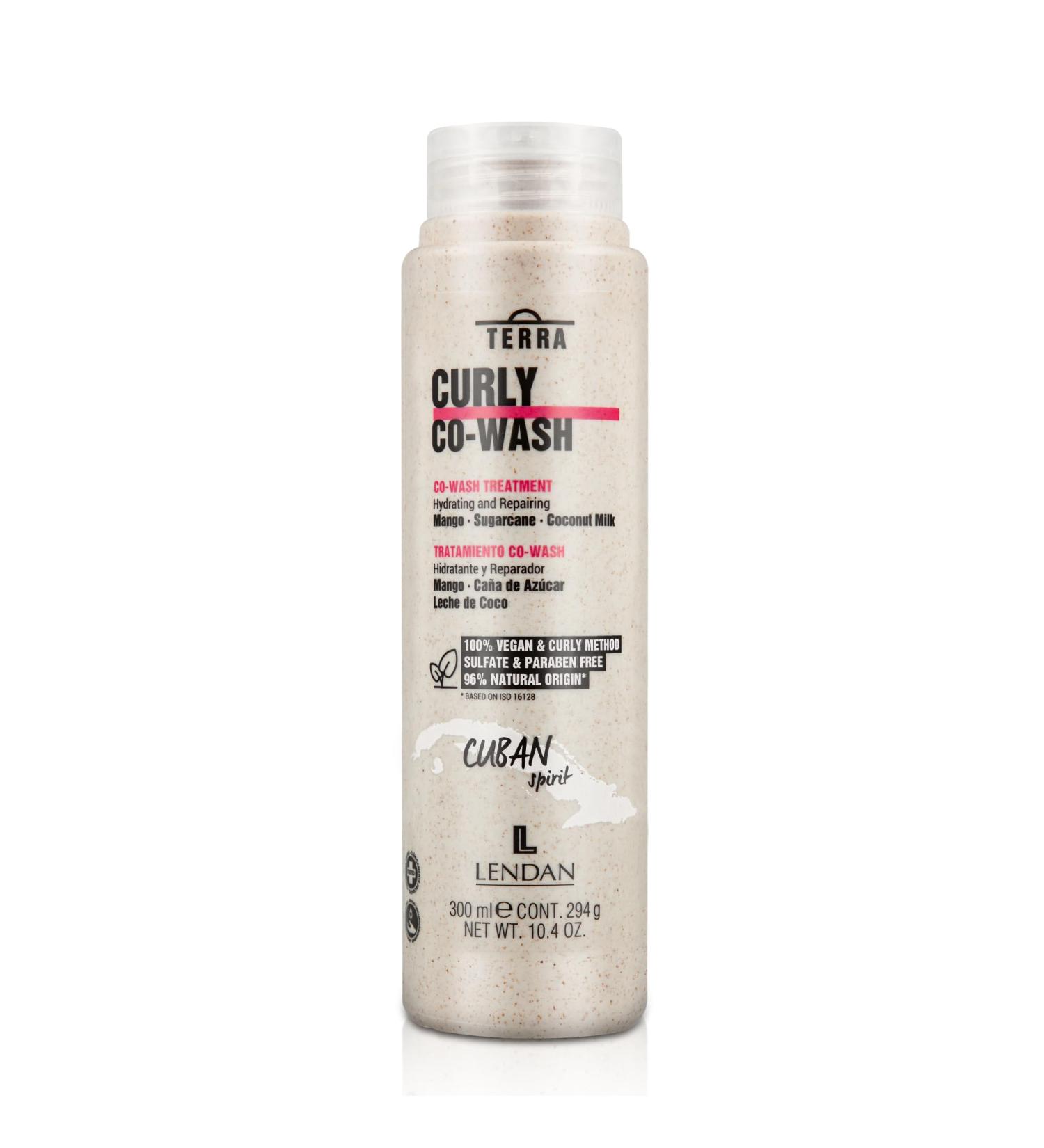 Lendan Terra Curly Cuban Spirit - Curly Co-Wash Treatment 300ml | Best Co-Wash for Curly Hair | International Shipping Available - Buy Online on SooperMarket.com