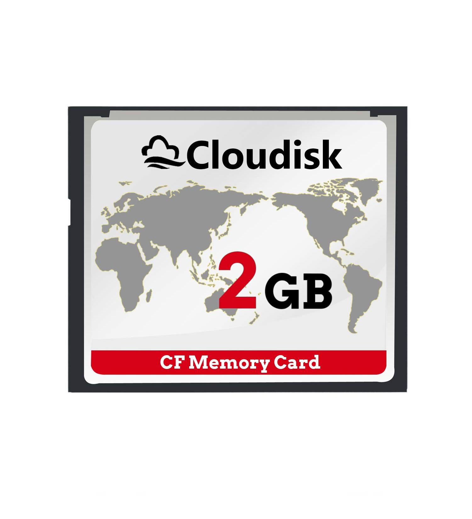 Cloudisk Compact Flash CF Card Memory Cards - High Speed Reader for DSLR Camera (2GB) - Buy Online on SooperMarket.com
