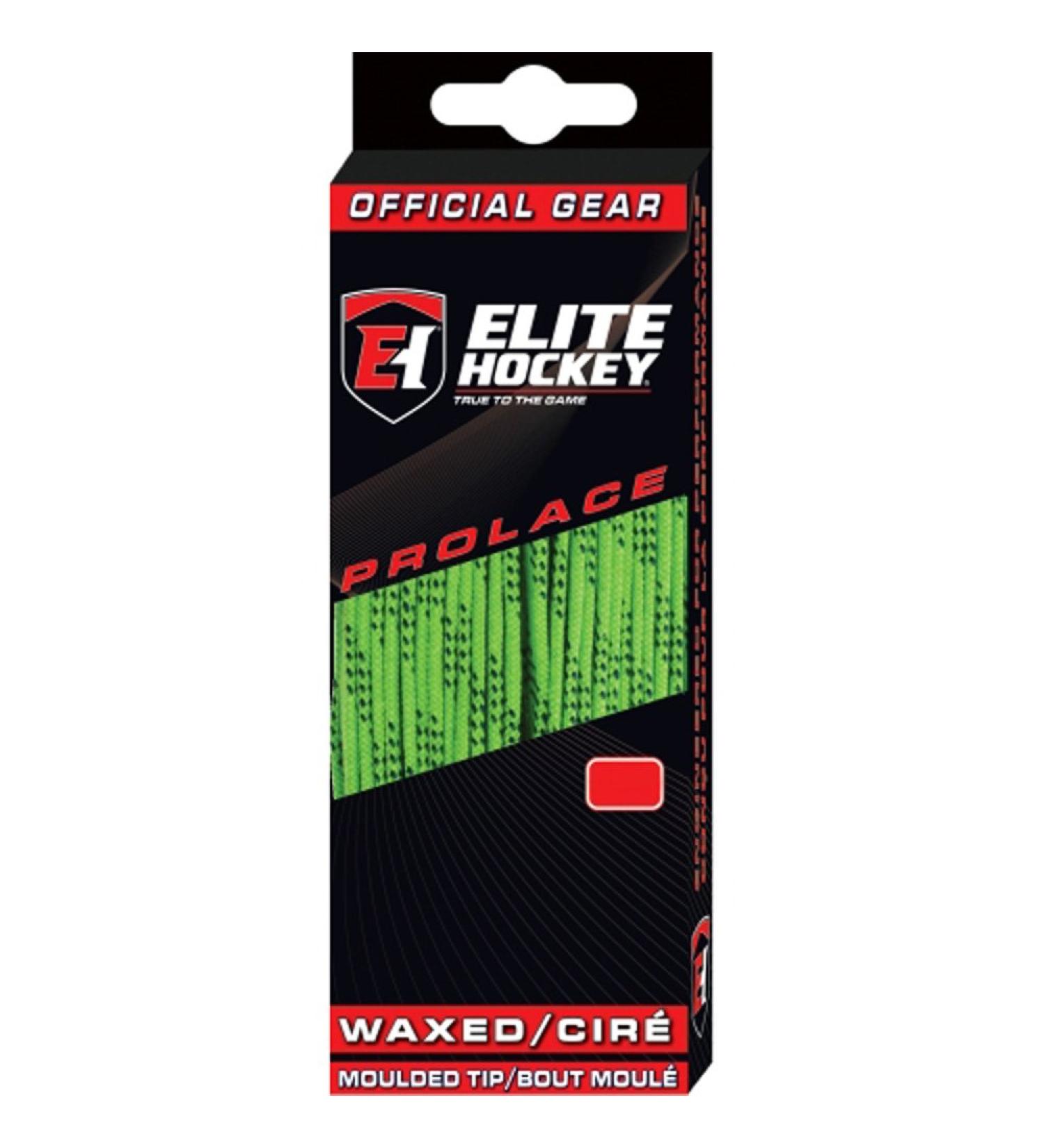 Elite Hockey Prolace Waxed Hockey Sled Laces - 120cm Lime Green | Premium Performance & International Shipping - Buy Online on SooperMarket.com