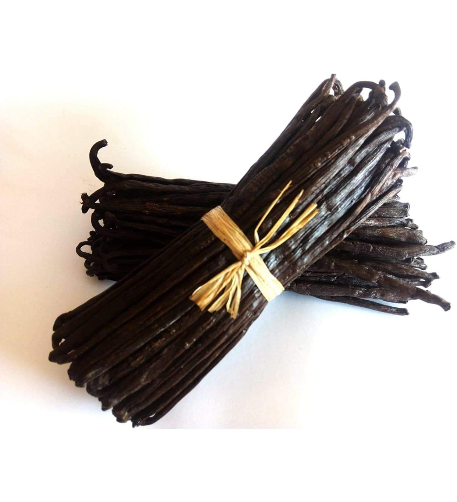 Premium Organic Vanilla Bourbon from Madagascar - 18 Pods (16-19 cm) - Buy Online on SooperMarket.com
