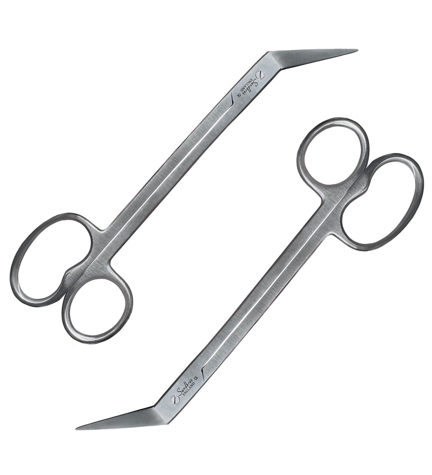2X SANDBROS 7.5 INCH Toe Nail Clippers Scissors Long Reach Large Handled Chiropody Thick Heavy Duty K7 - Buy Online on SooperMarket.com