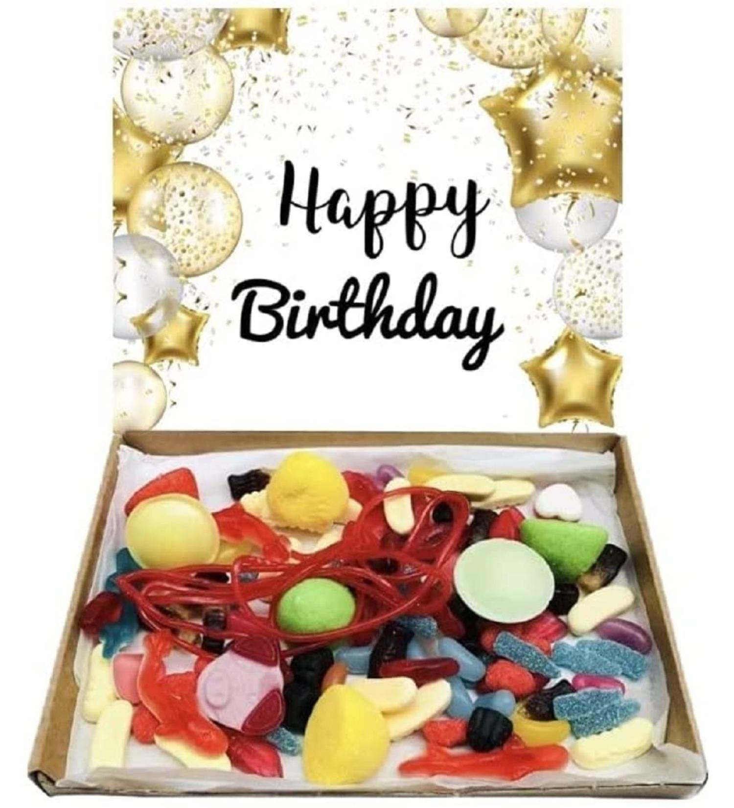 Happy Birthday Gift Pick n Mix 300 G Sweet Selection Box Sweet Hamper Great for all ages 13th 16th 18th 21st 30th 40th 50th 60th - Buy Online on SooperMarket.com