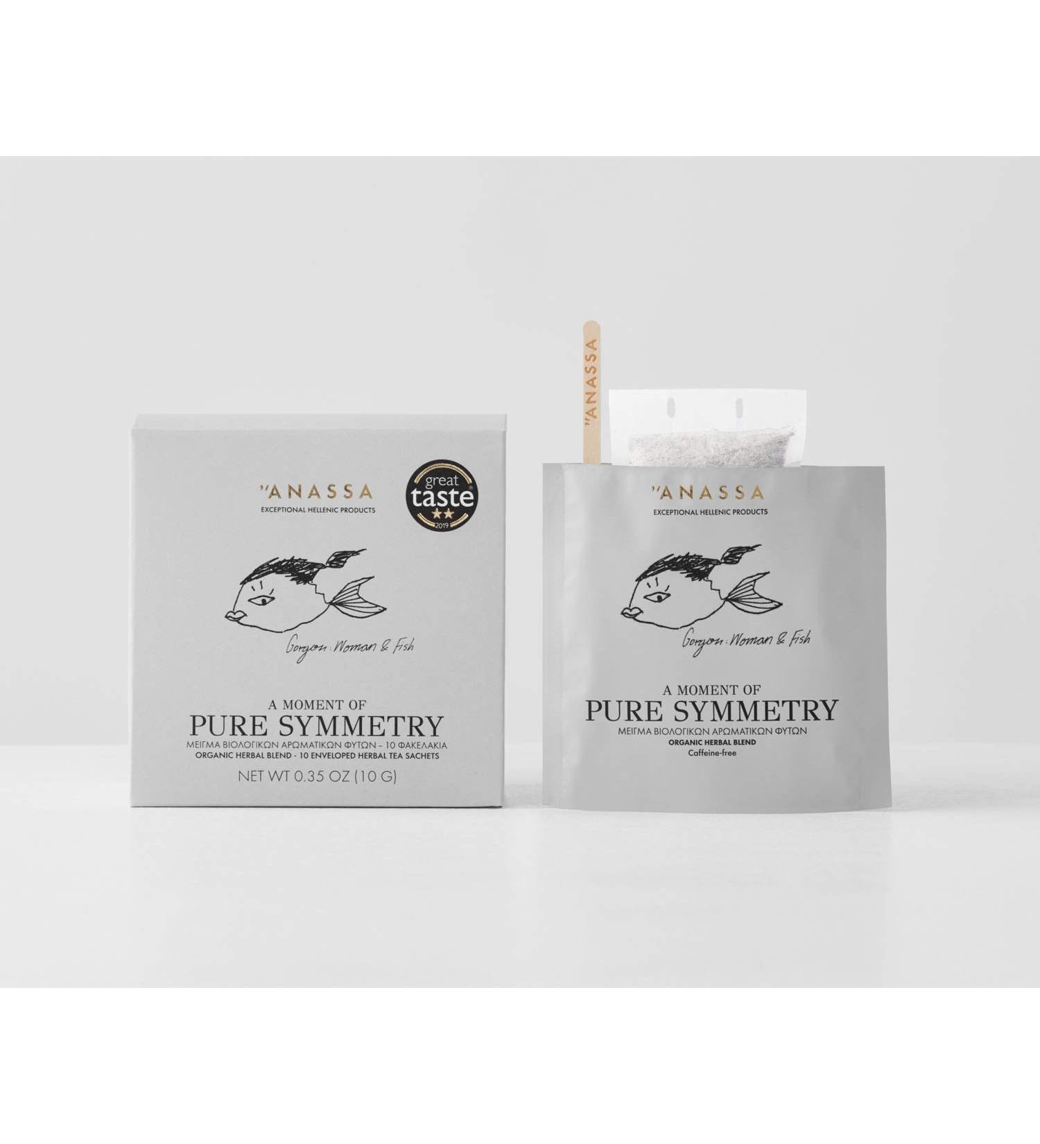 A Moment of Pure Symmetry Organic Herbal Tea 10 Tea Sachets - Buy Online on SooperMarket.com