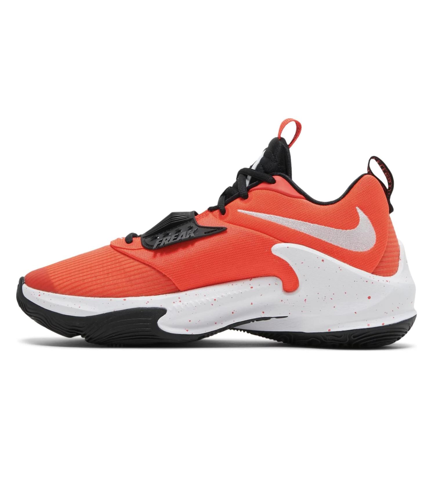 Nike Men's Zoom Freak 3 Lt Stone/Bright Crimson/Racer Bl-Grn Strike (DA0694 100) - 9 Bright Crimson/White/Black - Buy Online on SooperMarket.com