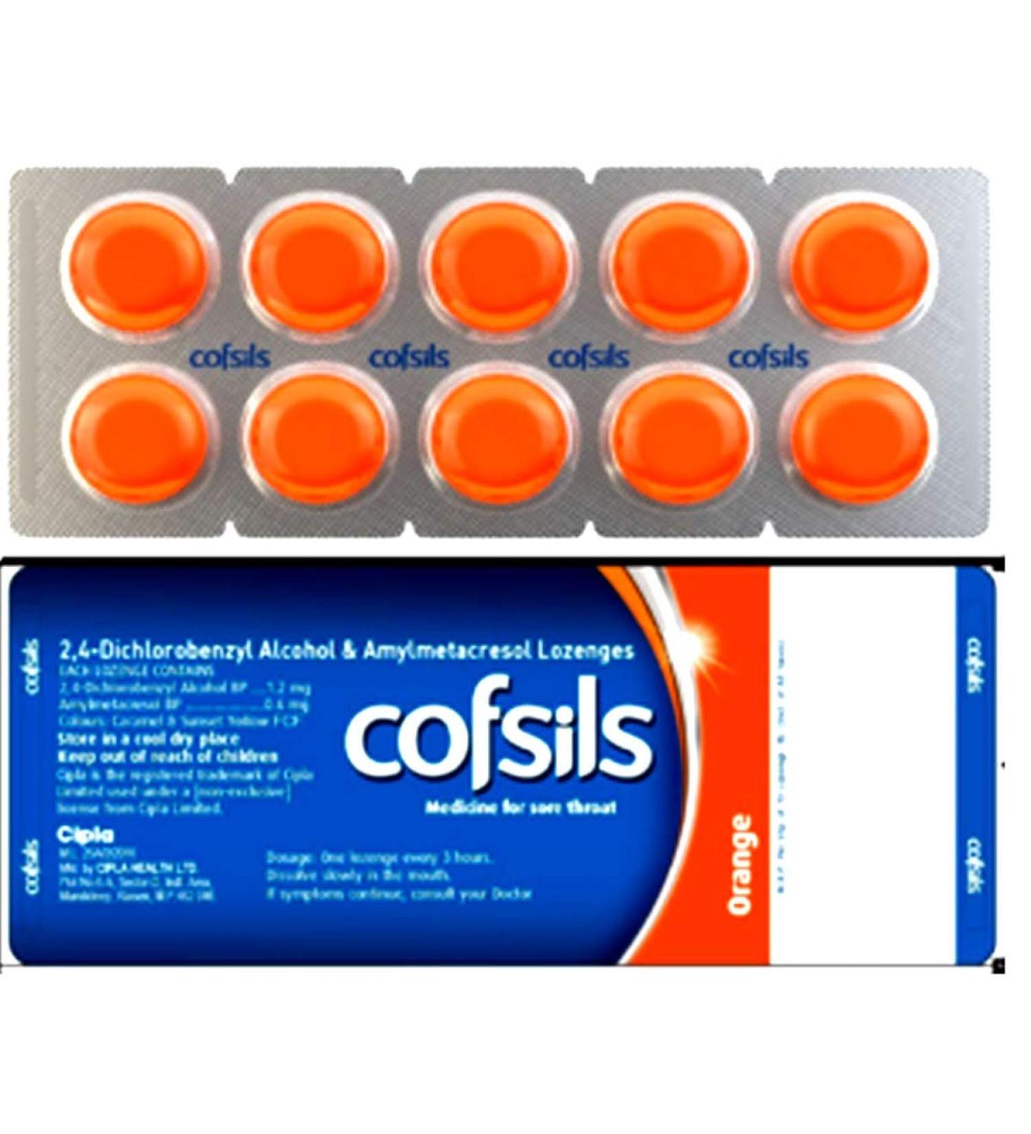Cipla Cofsil | 3 x 10 Lozenges (Total 30)