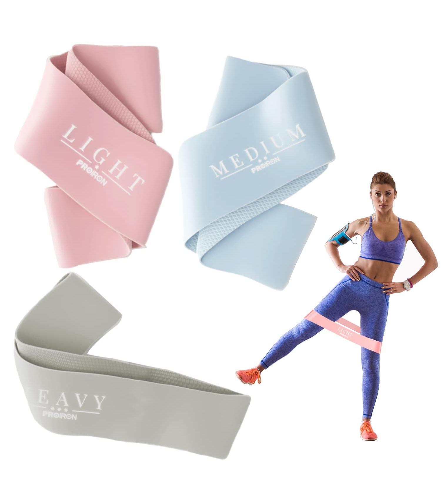 PROIRON Resistance Bands Set of 5 for Women and Men | Exercise Gym Bands with Guide and Carrying Bag | 2023 New Arrival - Buy Online on SooperMarket.com