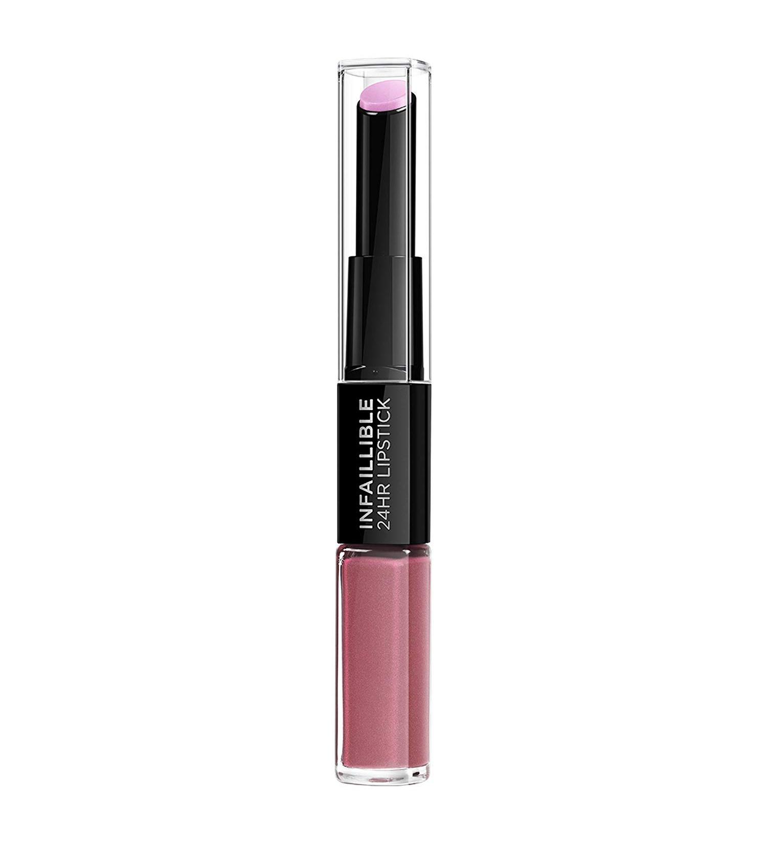 Loreal Infallible 24h Lip Colour - Toujours Teaberry 213 | Long-lasting Lipstick - Buy Online on SooperMarket.com