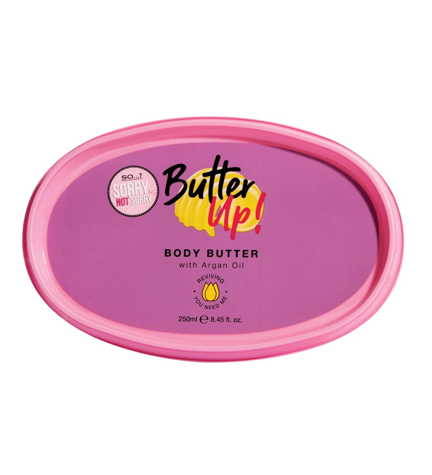 So Sorry Not Sorry Womens Butter Up Vegan Body Butter (250ml) 55014 - Buy Online on SooperMarket.com
