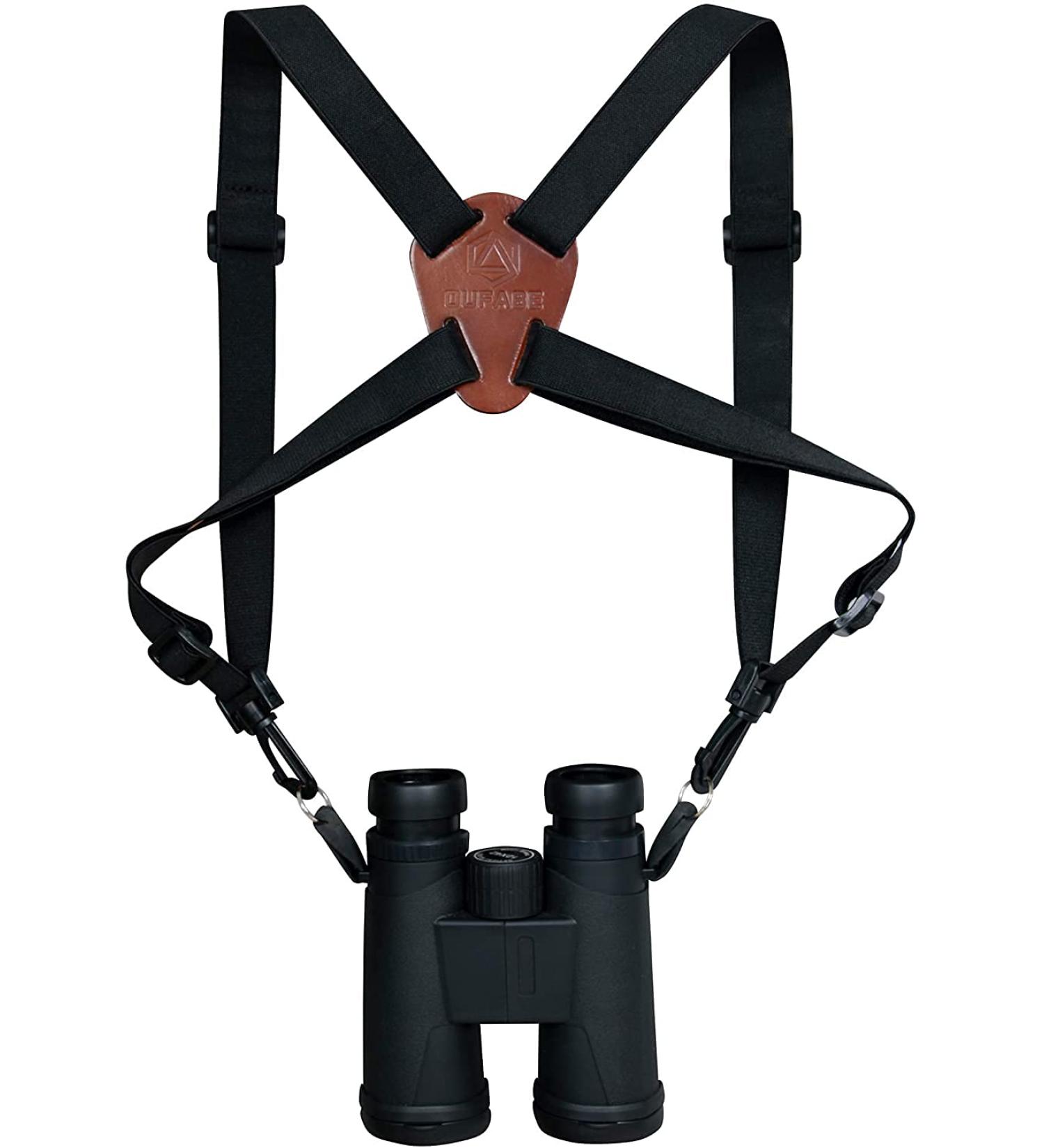 X-shaped Binocular Harness Strap for Birding, Hunting, Hiking - Lightweight & Comfortable - Buy Online on SooperMarket.com