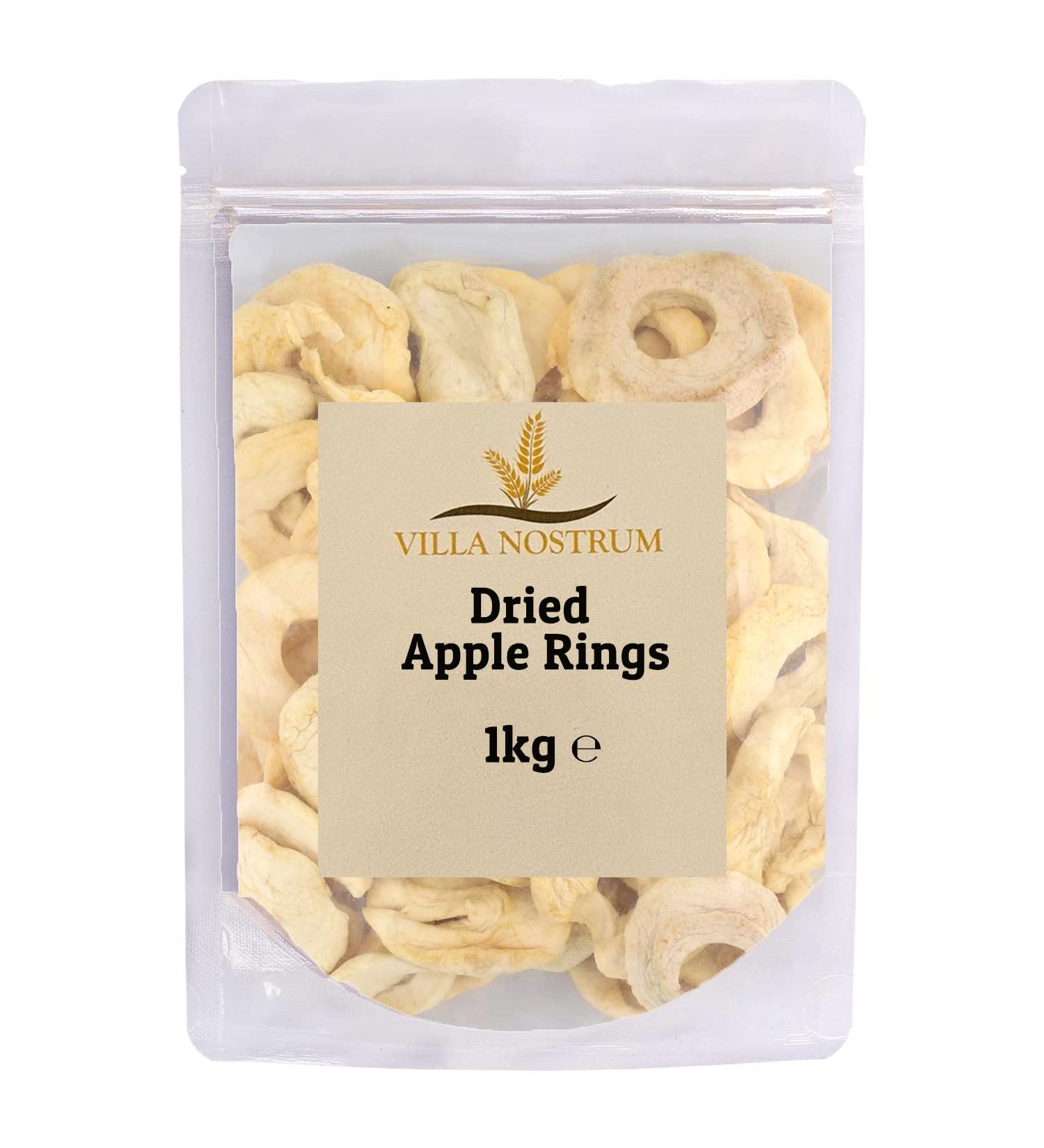 Dried Apple Rings 1kg by Villa Nostrum