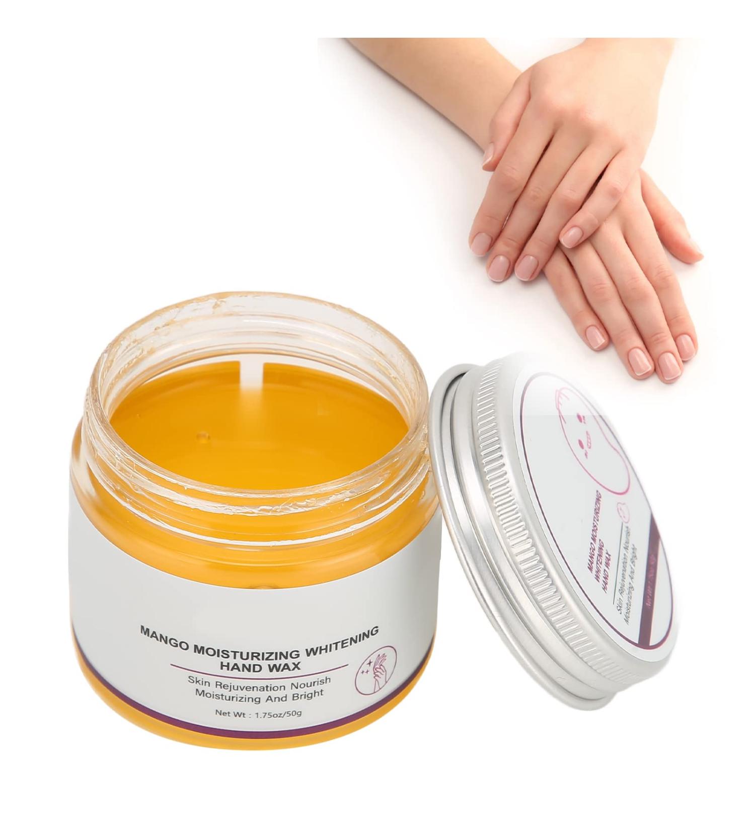 Hand Care Wax Peeling Mask - Moisturizing & Lightening 50g for Dry Cracked Skin & Wrinkles - Buy Online on SooperMarket.com