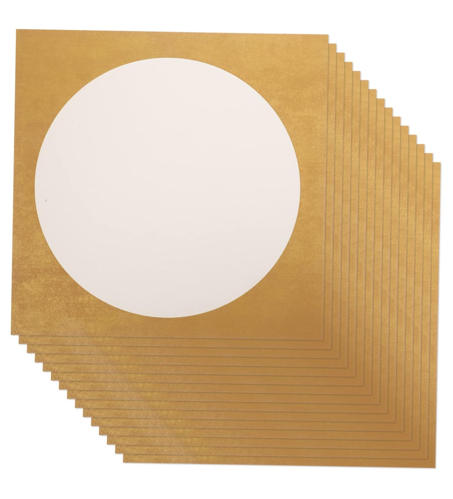 EXCEART 10 sheets Professional with Traditional Decorative Chinese Dried Art Writing Rice Thickened Golden 33X33CM - Buy Online on SooperMarket.com