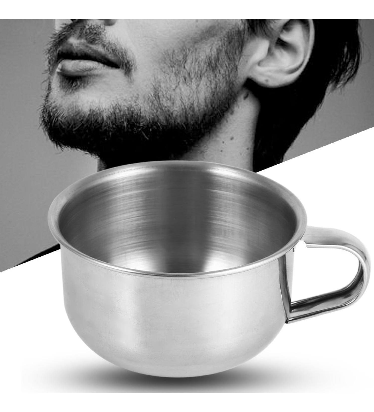 Buy Premium Metal Shaving Soap Bowls - Durable Barber Mug for Men | International Shipping Available - Buy Online on SooperMarket.com
