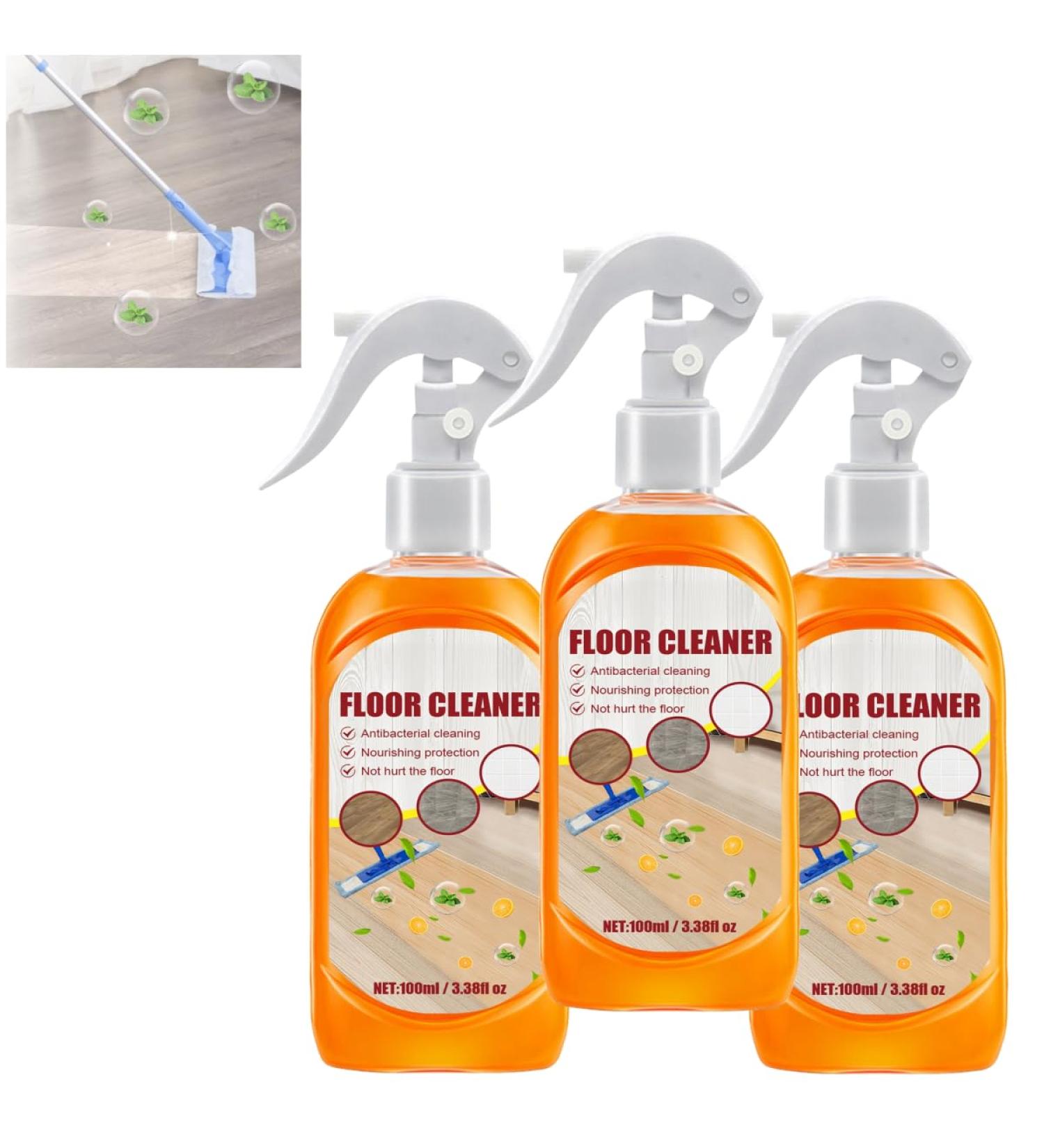 Tile Spray Cleaner Household Floor Cleaner Powerful Stain Removal Floor Cleaner Natural Wood Floor Stain Cleaner Multi-Purpose Floor Cleaner for Wood and Tile Floors - Buy Online on SooperMarket.com