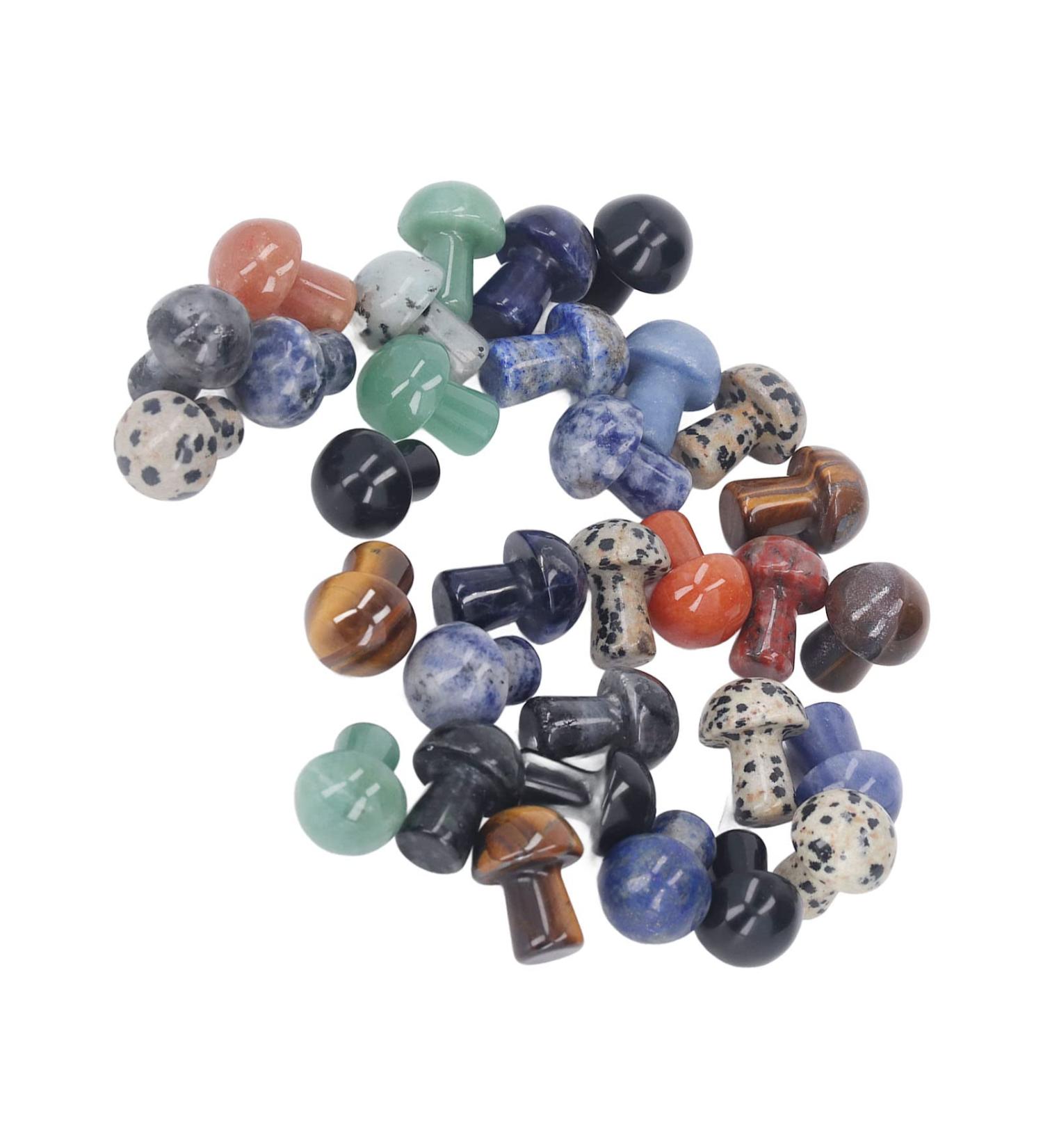 CHICIRIS Mini Sponge Crystals - 32pcs Mixed Color Cute Crystal Sponges for Yoga & Meditation - Buy Online Internationally - Buy Online on SooperMarket.com
