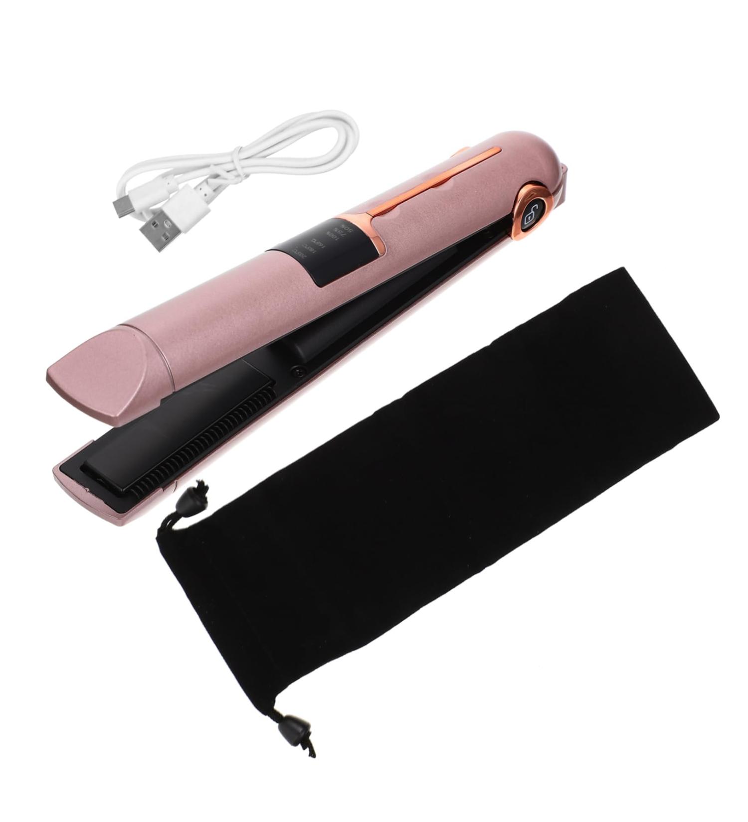 FOYTOKI Curling Iron Hair Curler Mini Curler Mini Hair Curling Wand Cordless Hair Curler Abs Golden 21X4X3.5CM Golden - Buy Online on SooperMarket.com