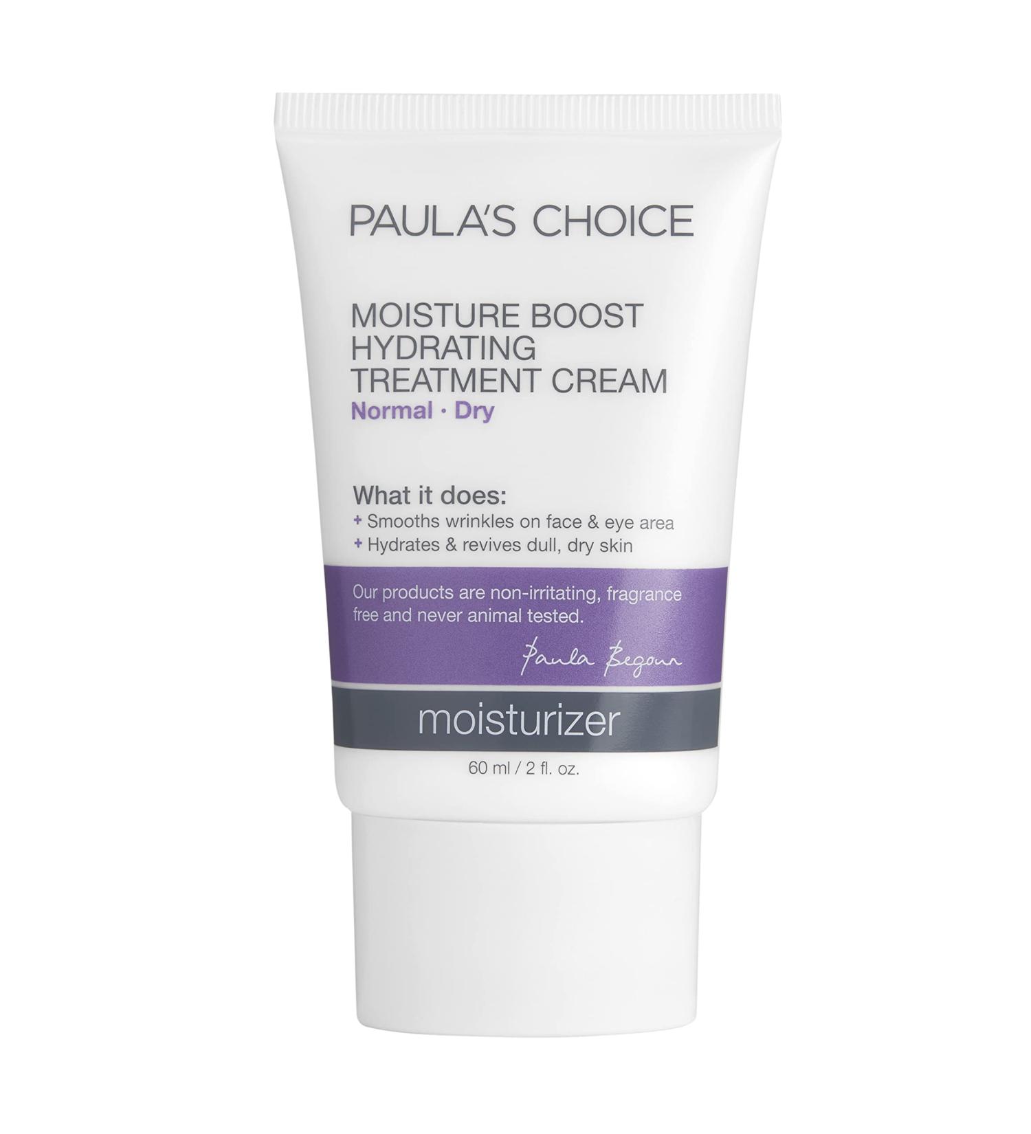 Paula's Choice Hydrating Treatment Cream - Niacinamide & Hyaluronic Acid Moisturizer (2 oz) for Dry Skin - Buy Online on SooperMarket.com