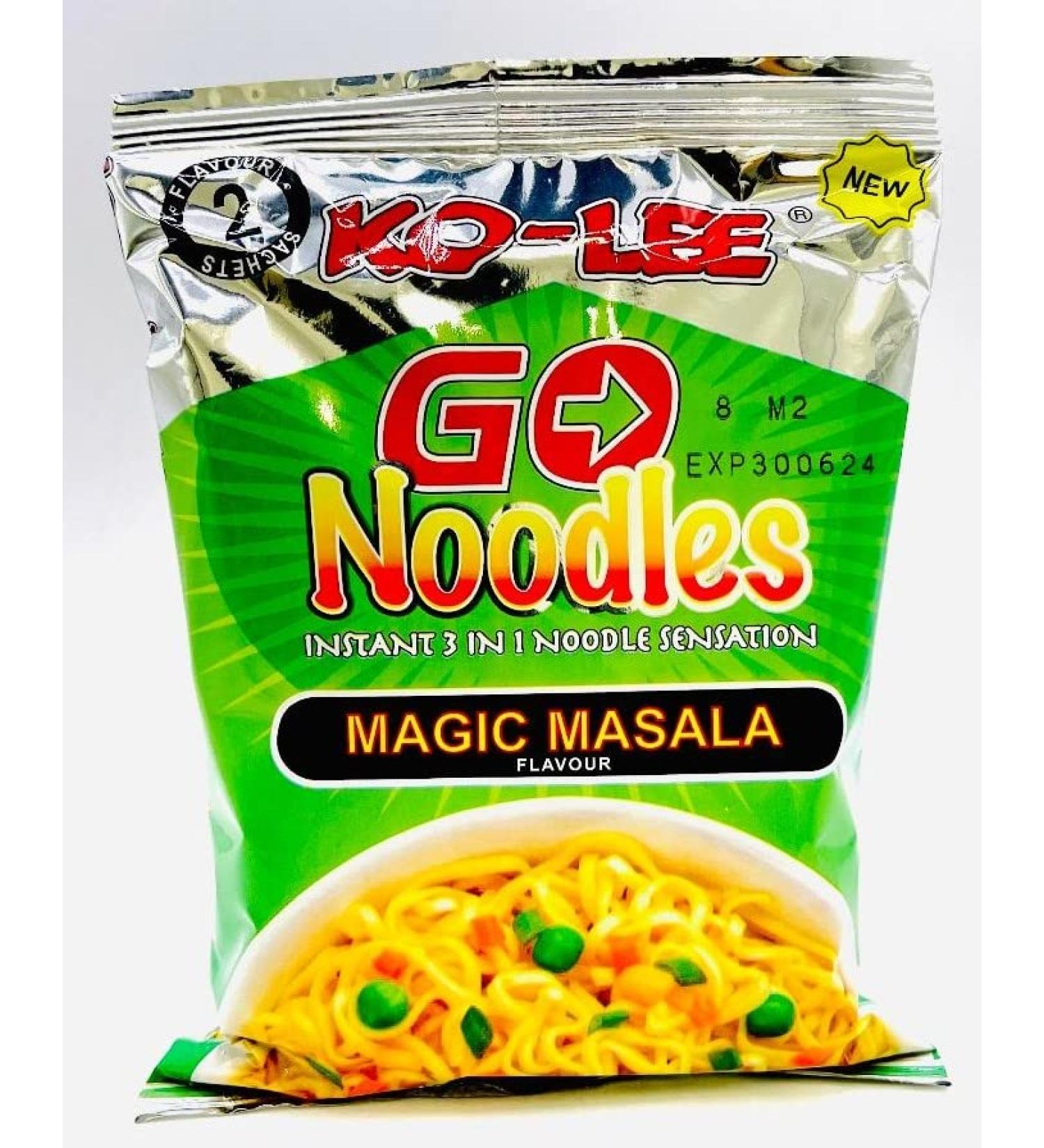 Ko-lee Go Instant Noodles Xtreme Magic Masala Flavour 85 g (Pack of 24) - Buy Online on SooperMarket.com