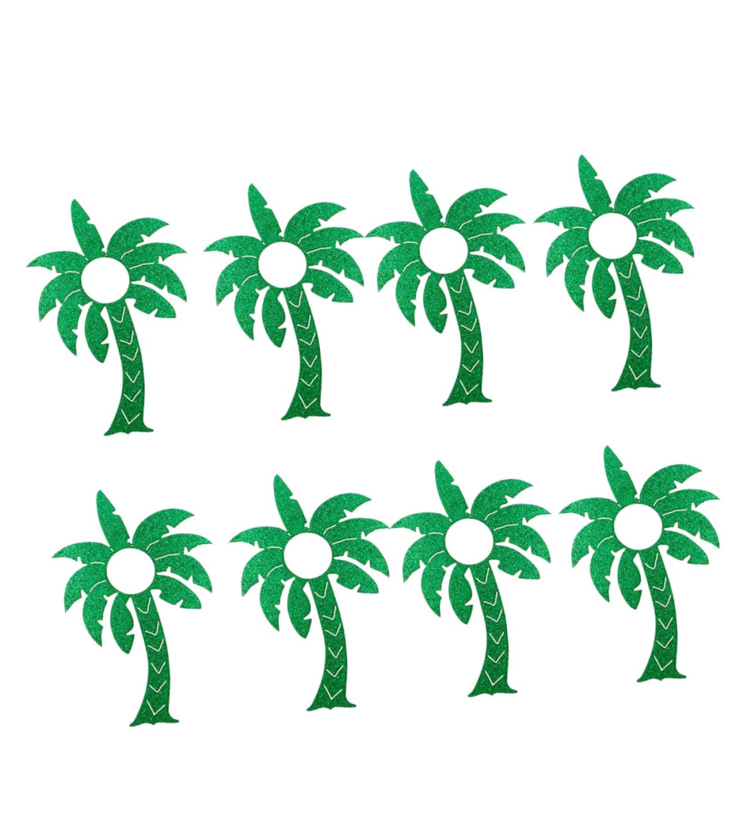 Cabilock 24pcs Diy Lollipop Card Coconut Tree Lollipop Paper Lollipop Decor Candy Packaging Card Candy Holder Party Lollipop Holder Glitter Candy Bags Pineapple Decorations - Buy Online on SooperMarket.com