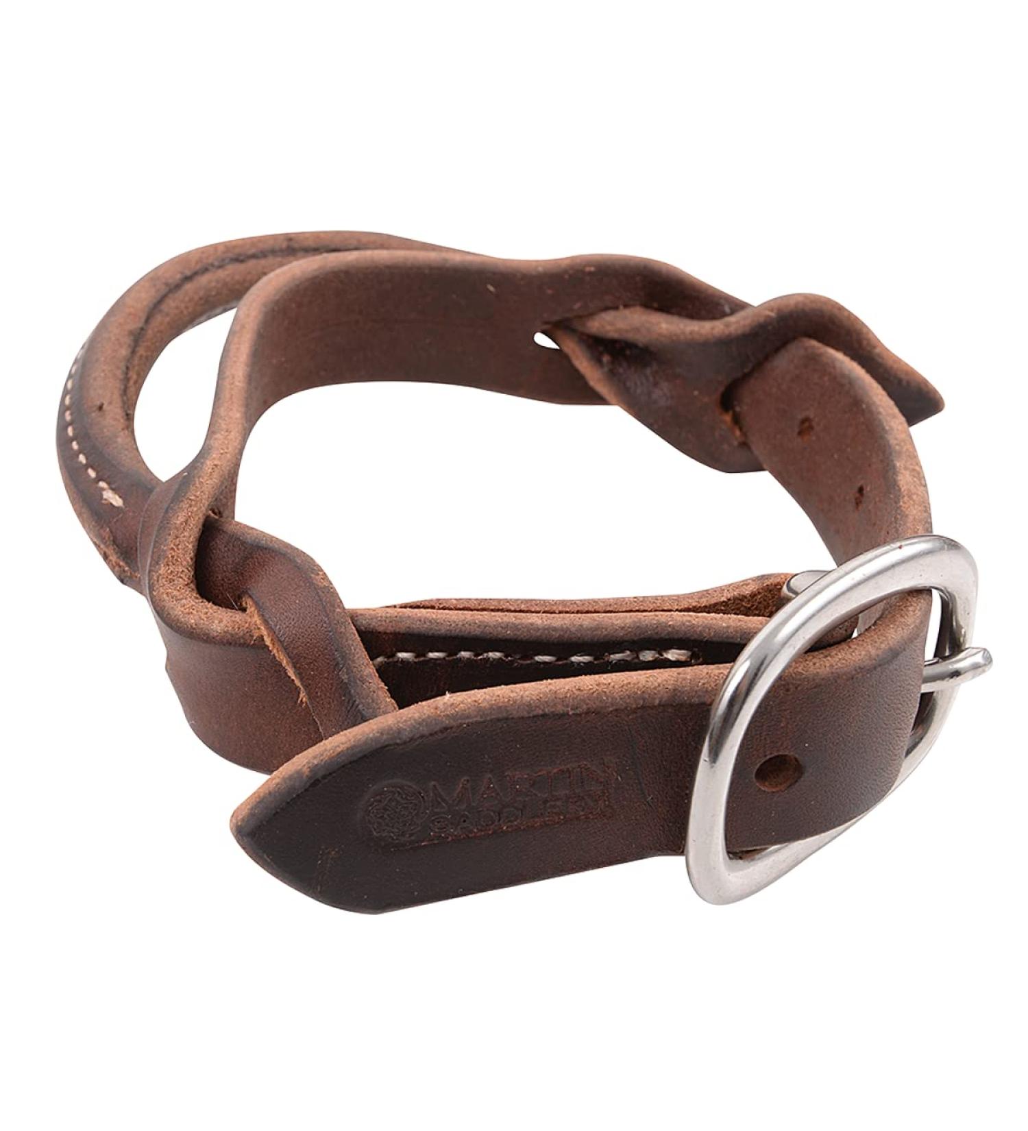 Martin Saddlery Leather Night Latch - High-Quality Equestrian Accessory - Buy Online on SooperMarket.com