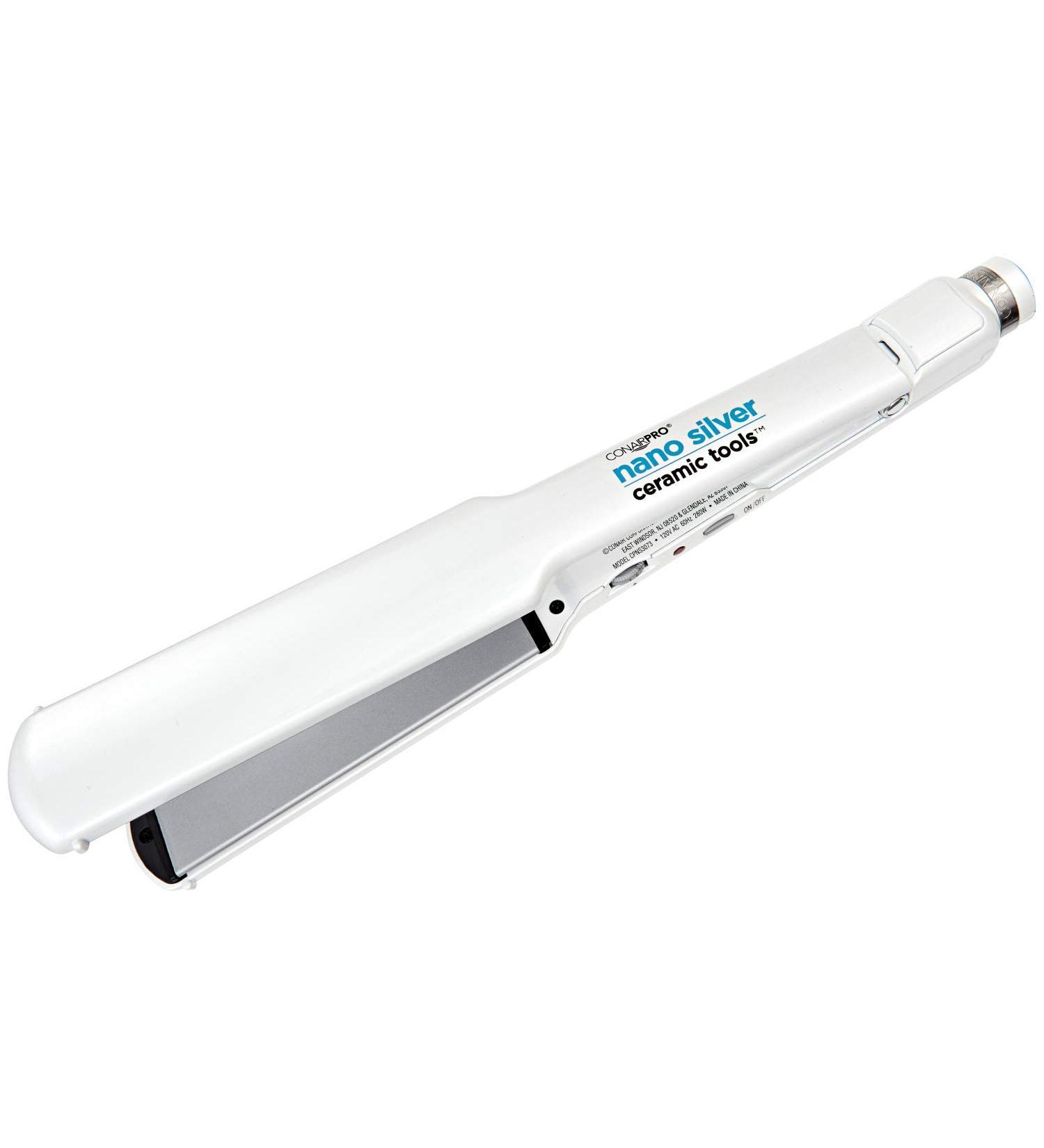 Conair Pro Nano Silver Ceramic Tools 1 1/2 Inch Ultra-Thin Straightening Iron