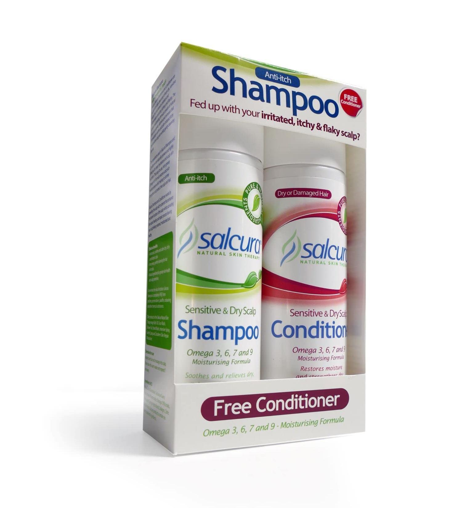 Salcura Anti-itch Omega Rich Shampoo & Free Conditioner 200ml