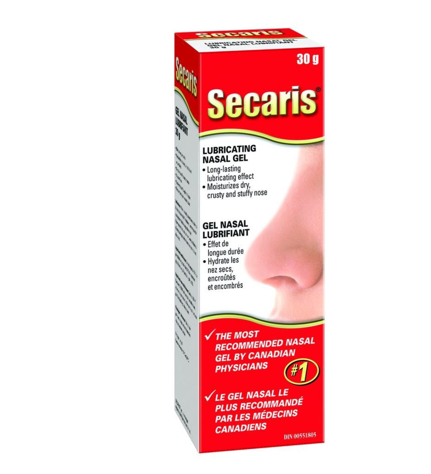 Secaris Lubricating Nasal Gel 30 g - Buy Online on SooperMarket.com