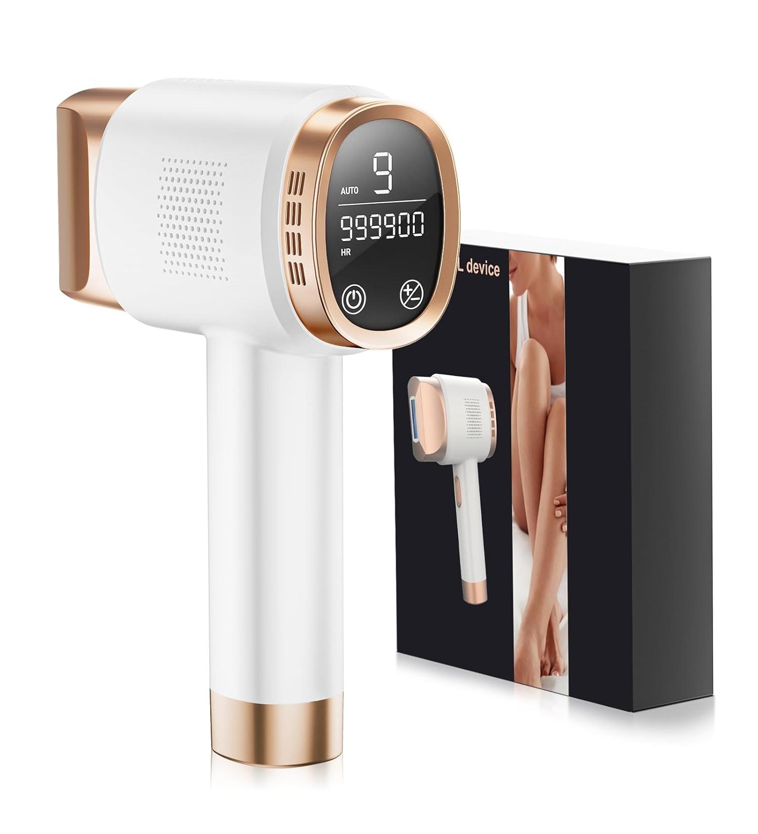 Aopvui IPL Laser Hair Removal Device for Women & Men - At-Home Whole Body Hair Remover | International Shipping Available - Buy Online on SooperMarket.com