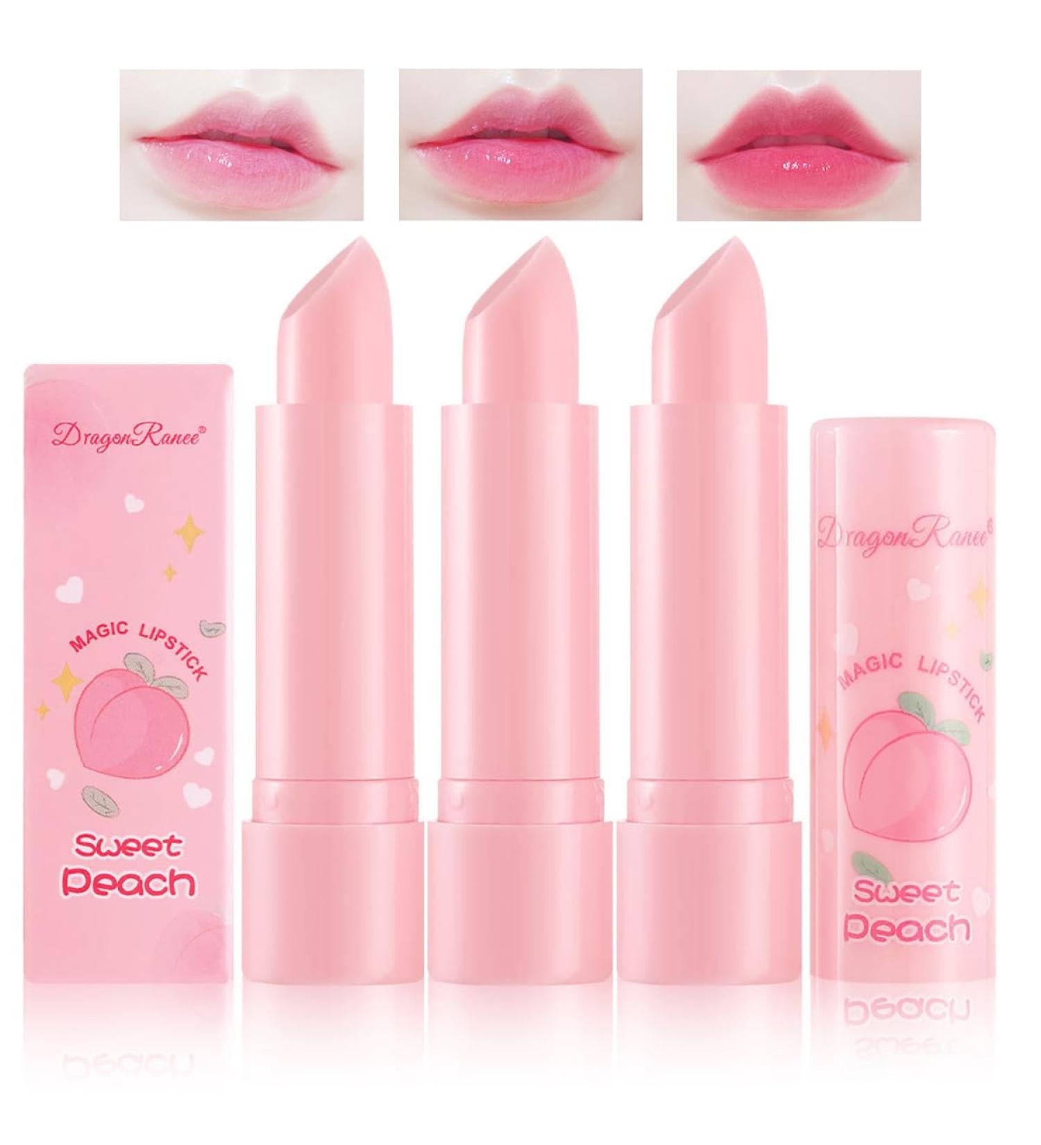 Girls Color Changing Lip Balm - Long Lasting Care for Kids & Teens | Light Pink Perfect for Parties & Best Friends - Buy Online on SooperMarket.com