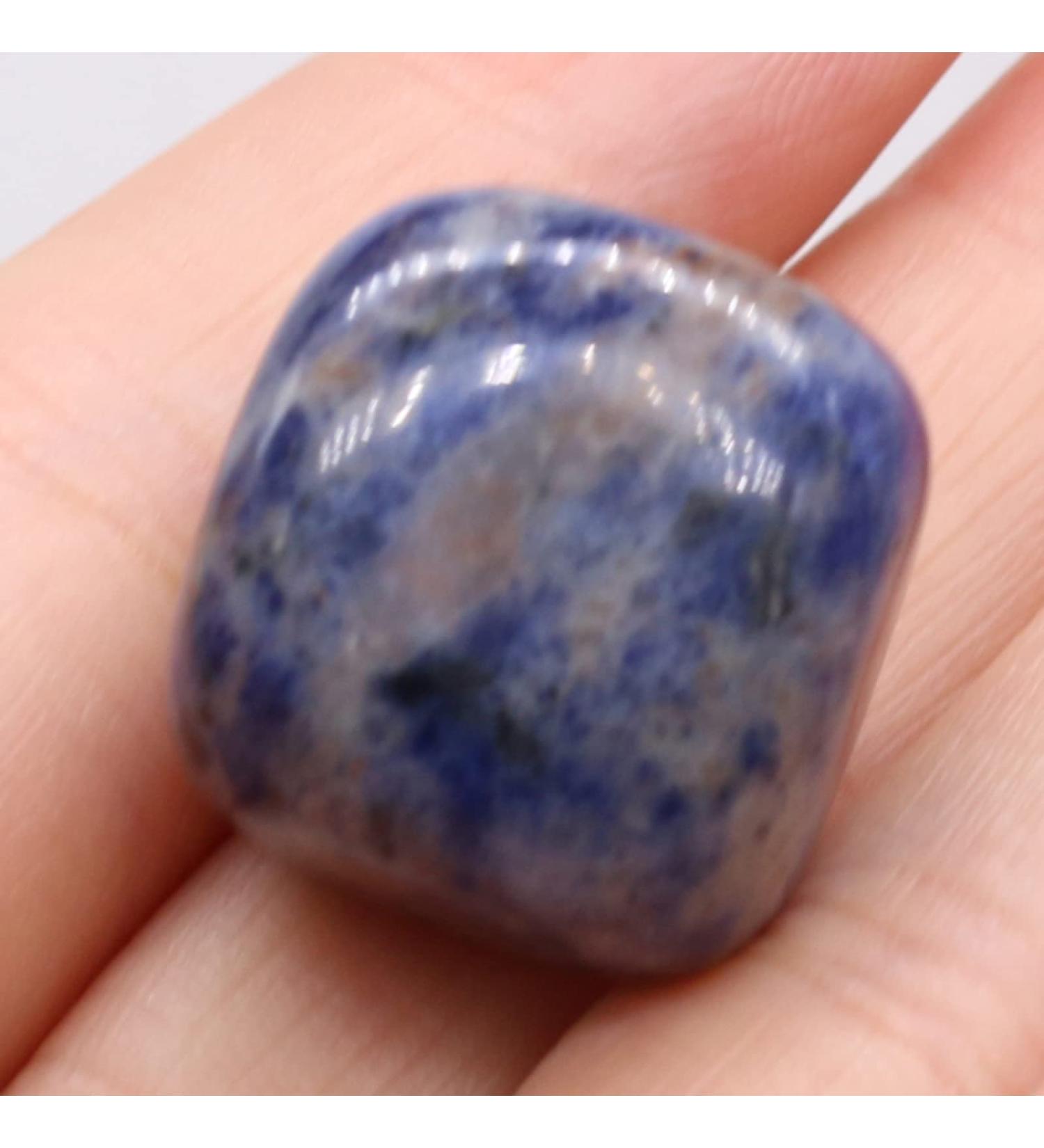Bulk Natural Black Volcanic Lava Stone Ornaments Polished Rough Rock Reiki Crystals and Stones Home Decor Sodalite 5PC Stone Collection - Buy Online on SooperMarket.com