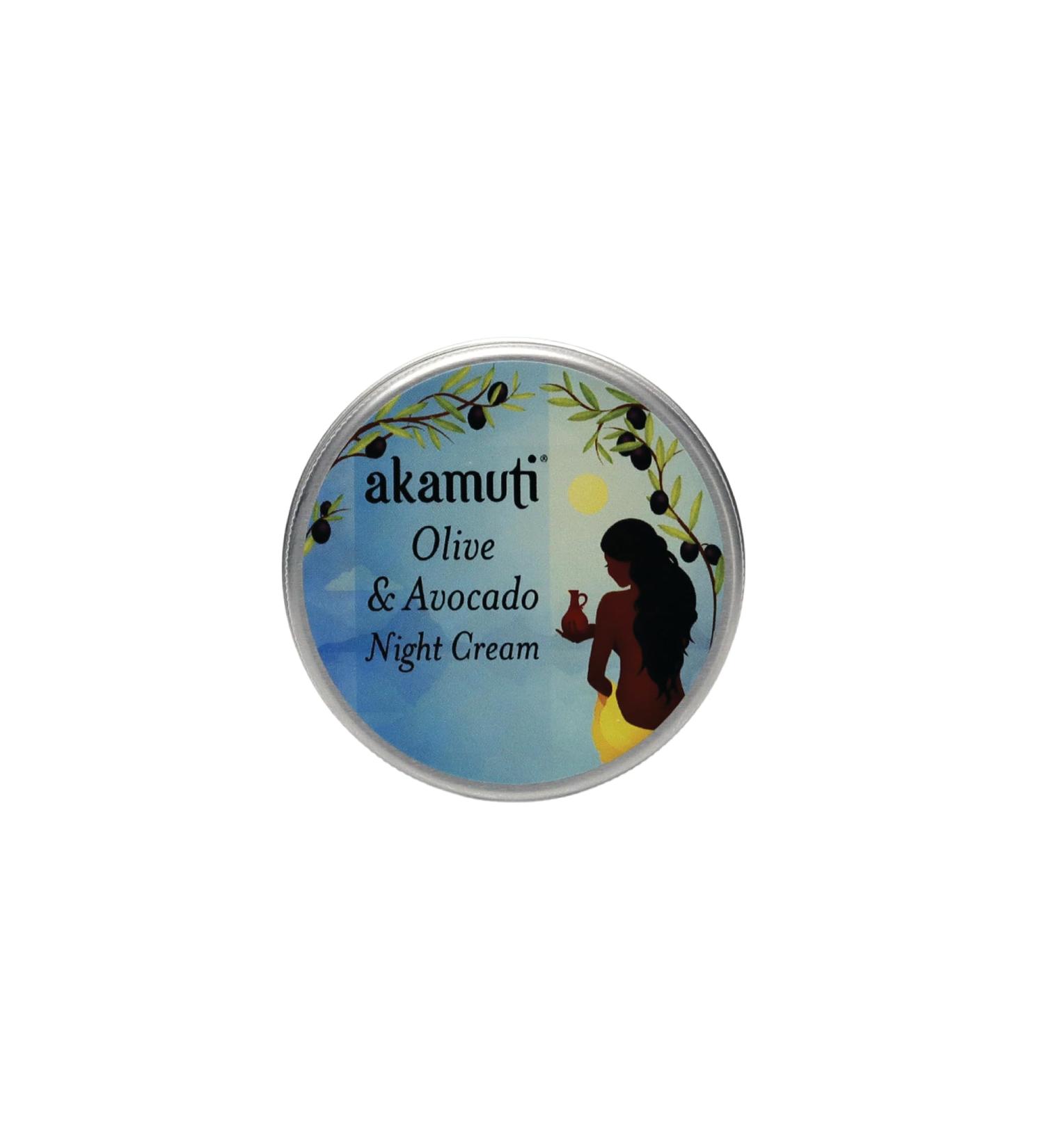 Akamuti Olive & Avocado Night Cream 50ml - Buy Online on SooperMarket.com
